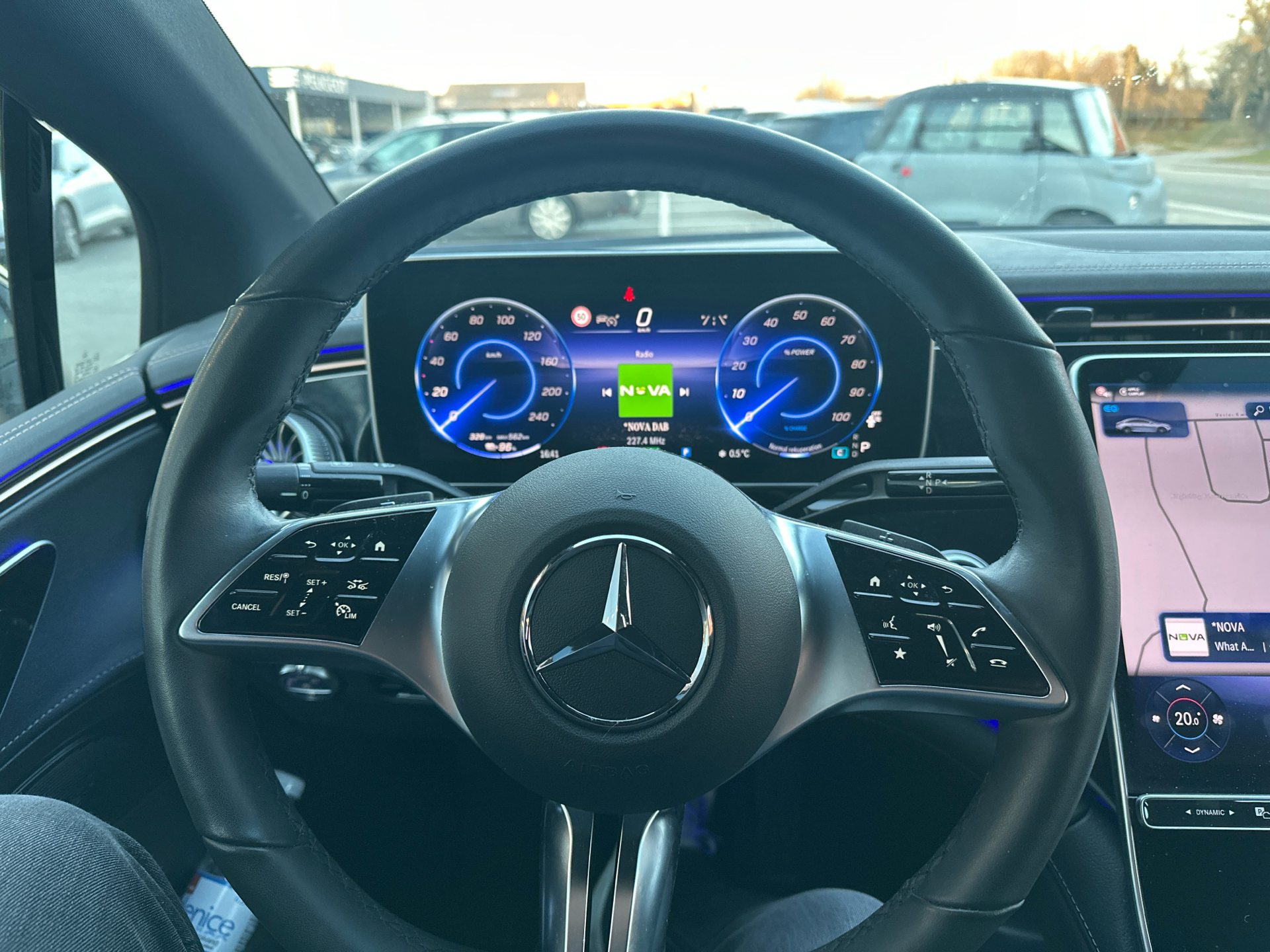 Billede af Mercedes-Benz EQE 300 EL Advance Plus 245HK Aut.