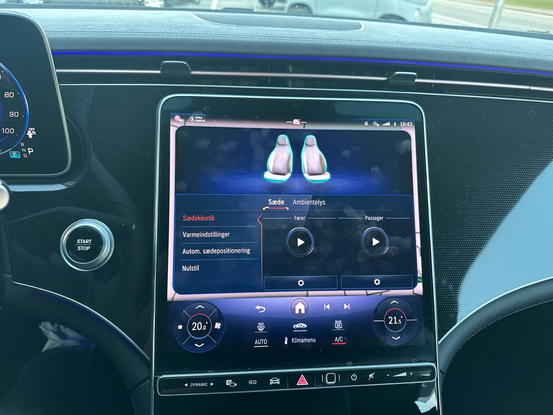 Billede af Mercedes-Benz EQE 300 EL Advance Plus 245HK Aut.