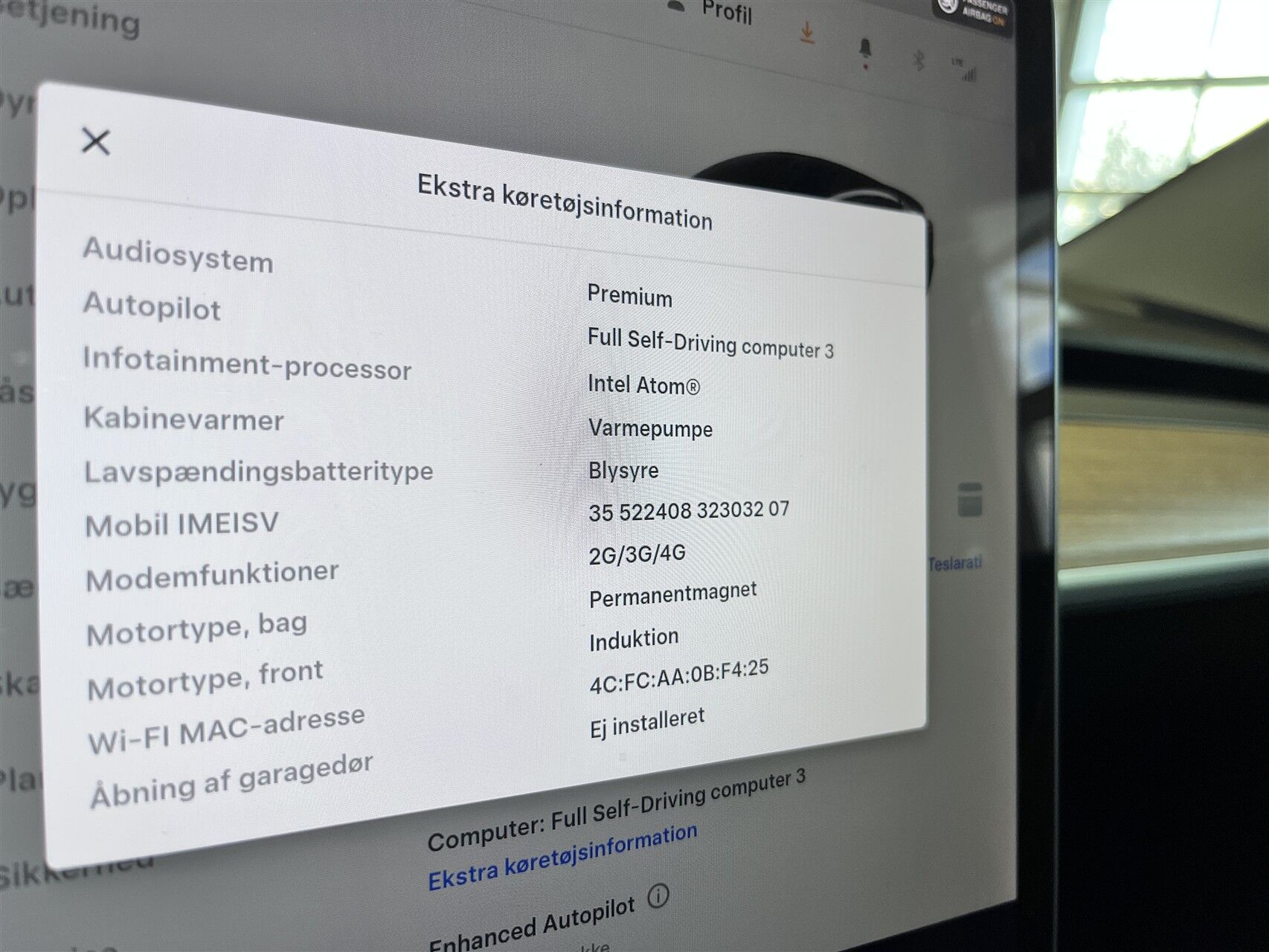 Billede af Tesla Model 3 EL Performance AWD 513HK Aut.