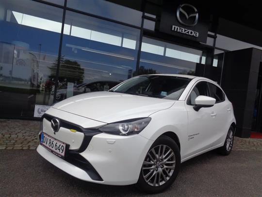 Mazda 2 1,5 e-Skyactiv-G  Mild hybrid Exclusive-Line 90HK 5d 6g
