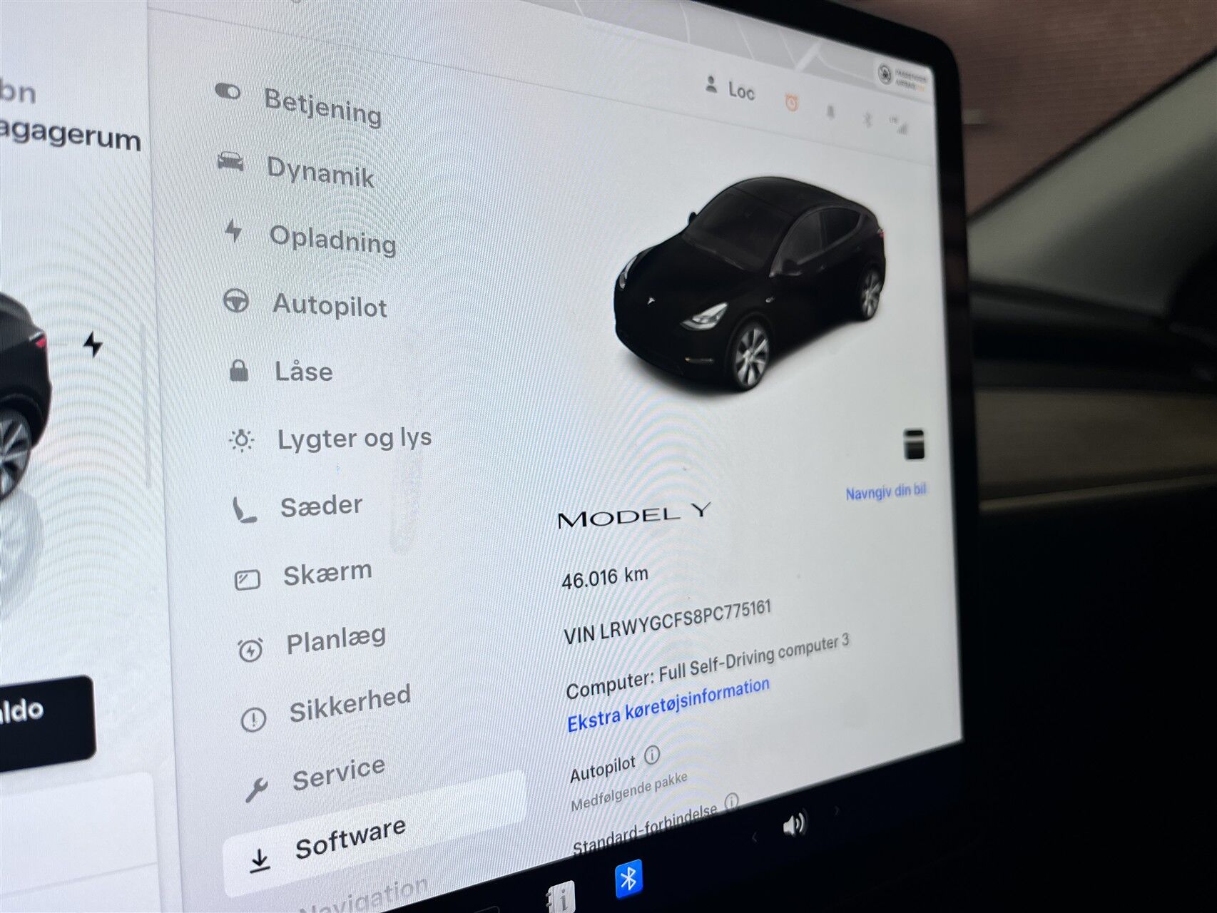 Billede af Tesla Model Y EL RWD 299HK 5d Aut.