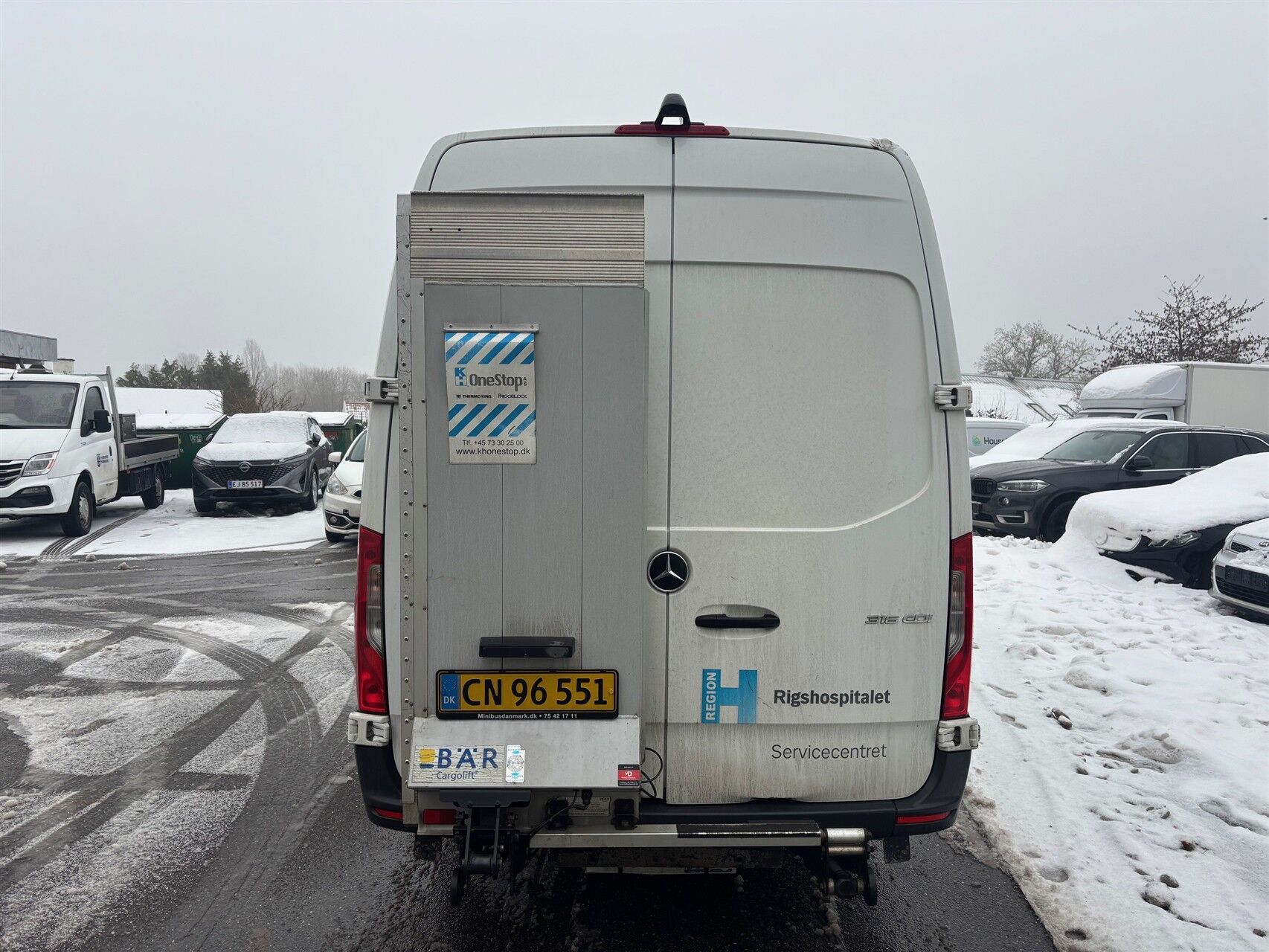 Billede af Mercedes-Benz Sprinter 316 2,1 CDI A3 H2 Mandskabsvogn RWD 163HK DobKab Aut. 