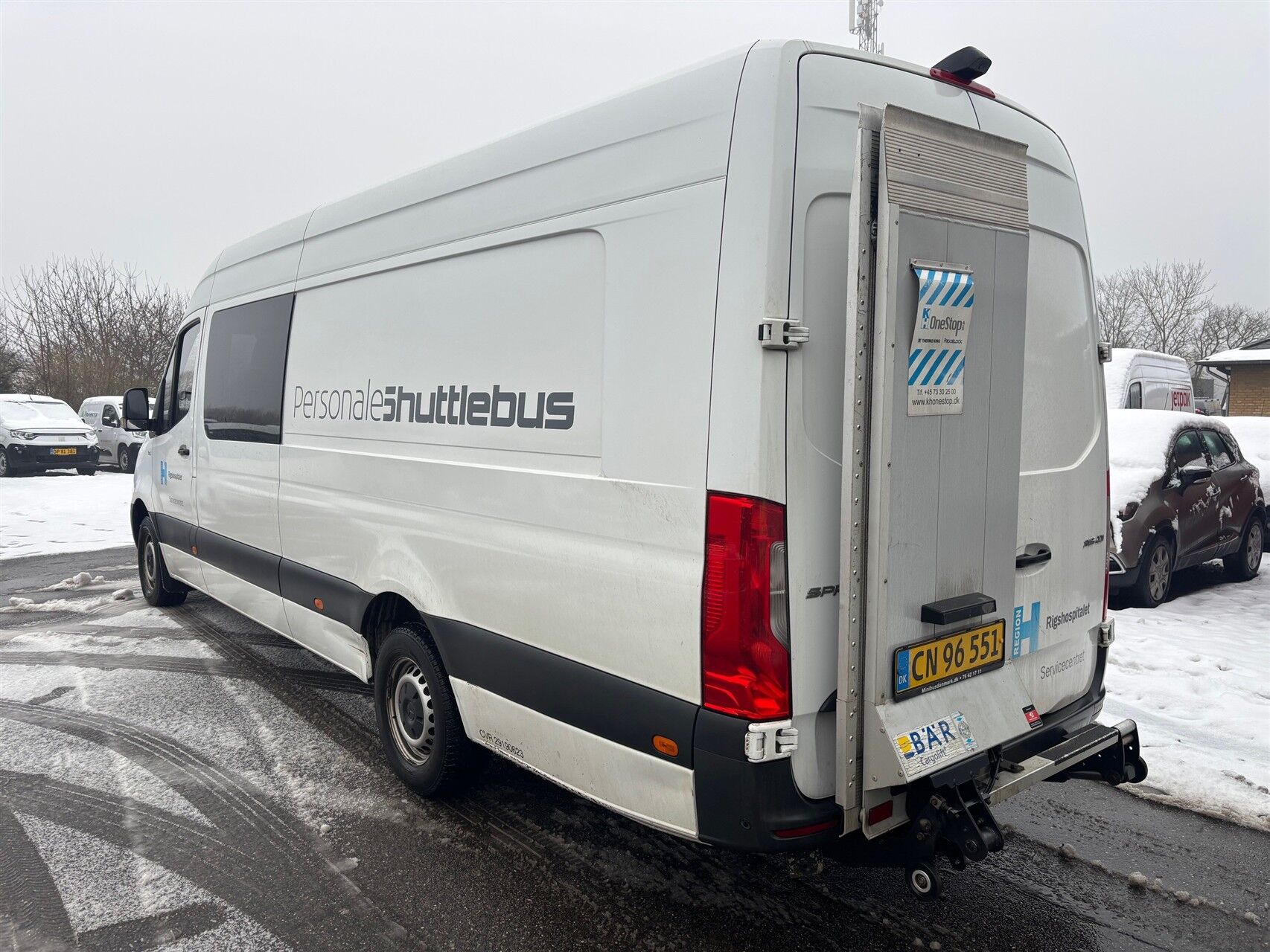 Billede af Mercedes-Benz Sprinter 316 2,1 CDI A3 H2 Mandskabsvogn RWD 163HK DobKab Aut. 