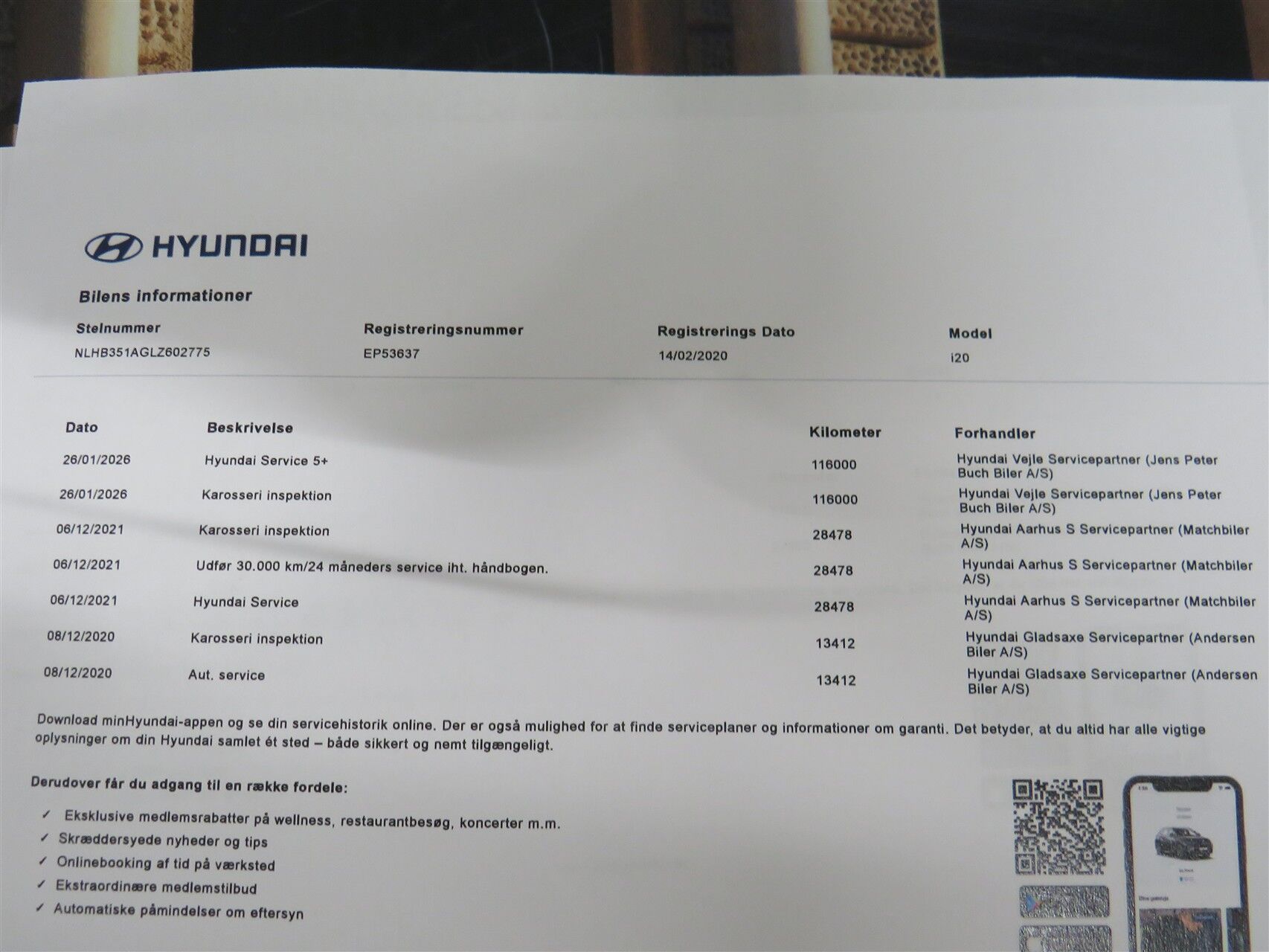 Billede af Hyundai i20 1,0 T-GDI Trend DCT 100HK 5d 7g Aut.