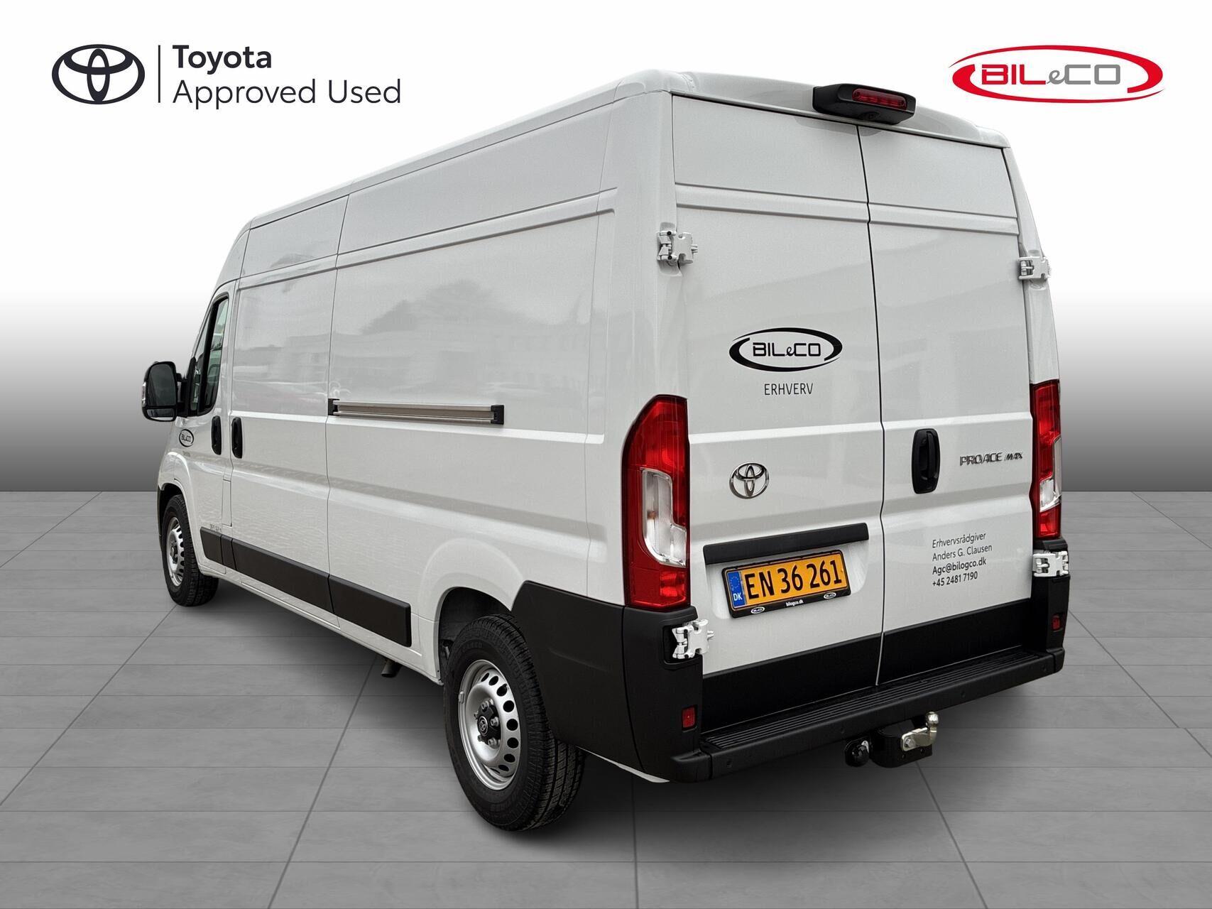 Billede af Toyota Proace Max 2.2D 180hk Long/To skydedøre m. højt tag Heavy aut.gear Comfort Master