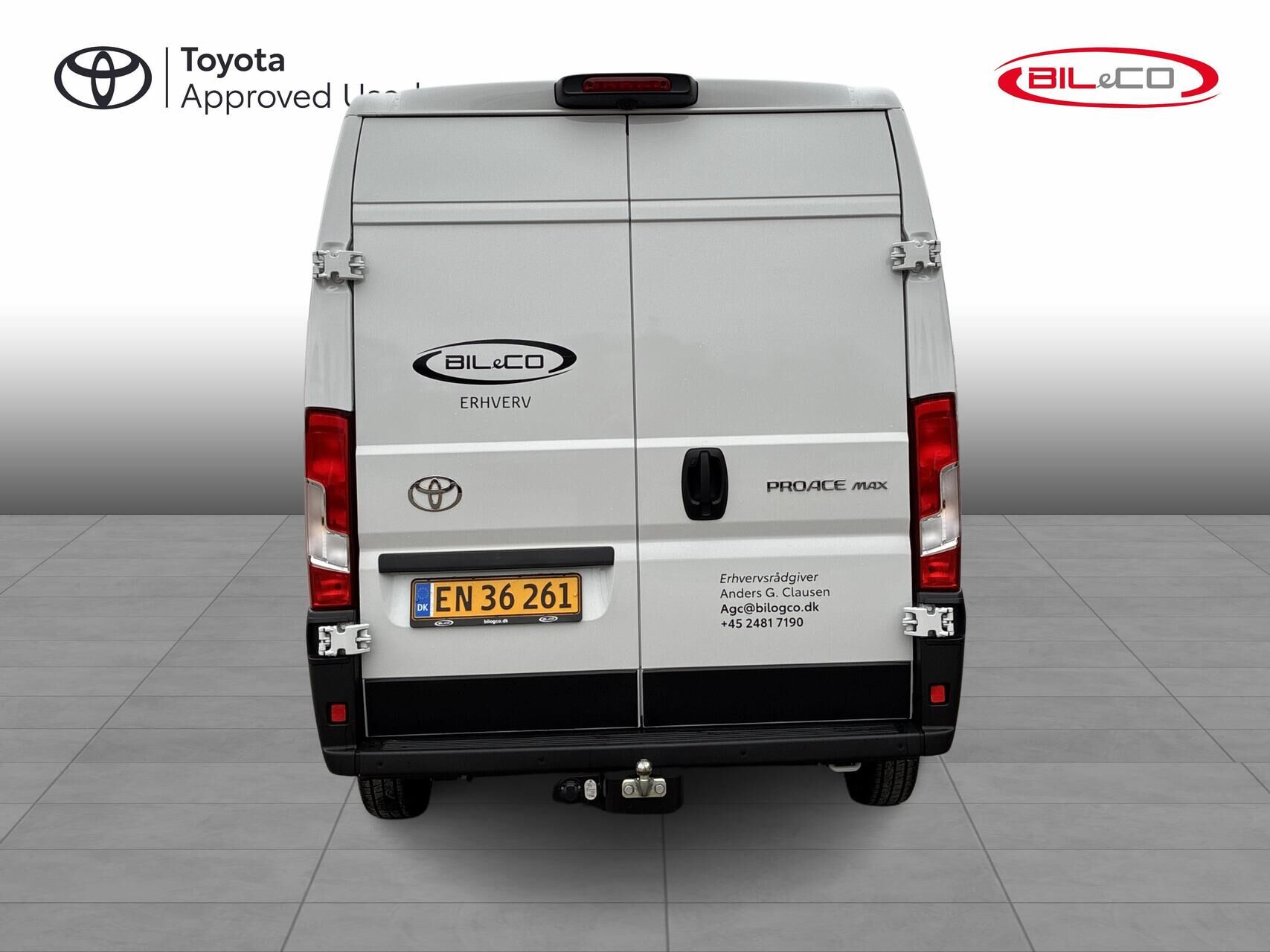 Billede af Toyota Proace Max 2.2D 180hk Long/To skydedøre m. højt tag Heavy aut.gear Comfort Master