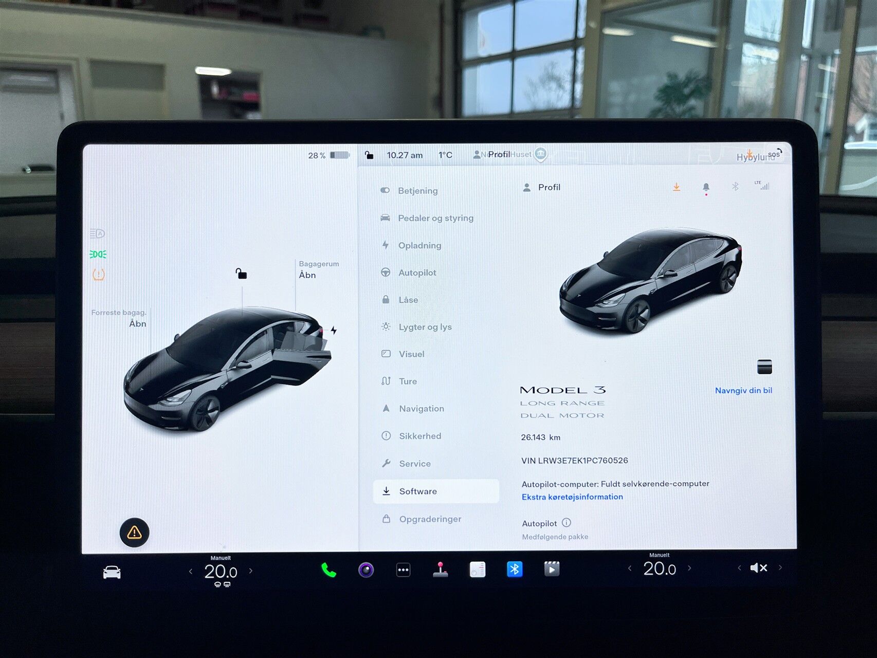 Billede af Tesla Model 3 EL Long Range AWD 498HK Aut.