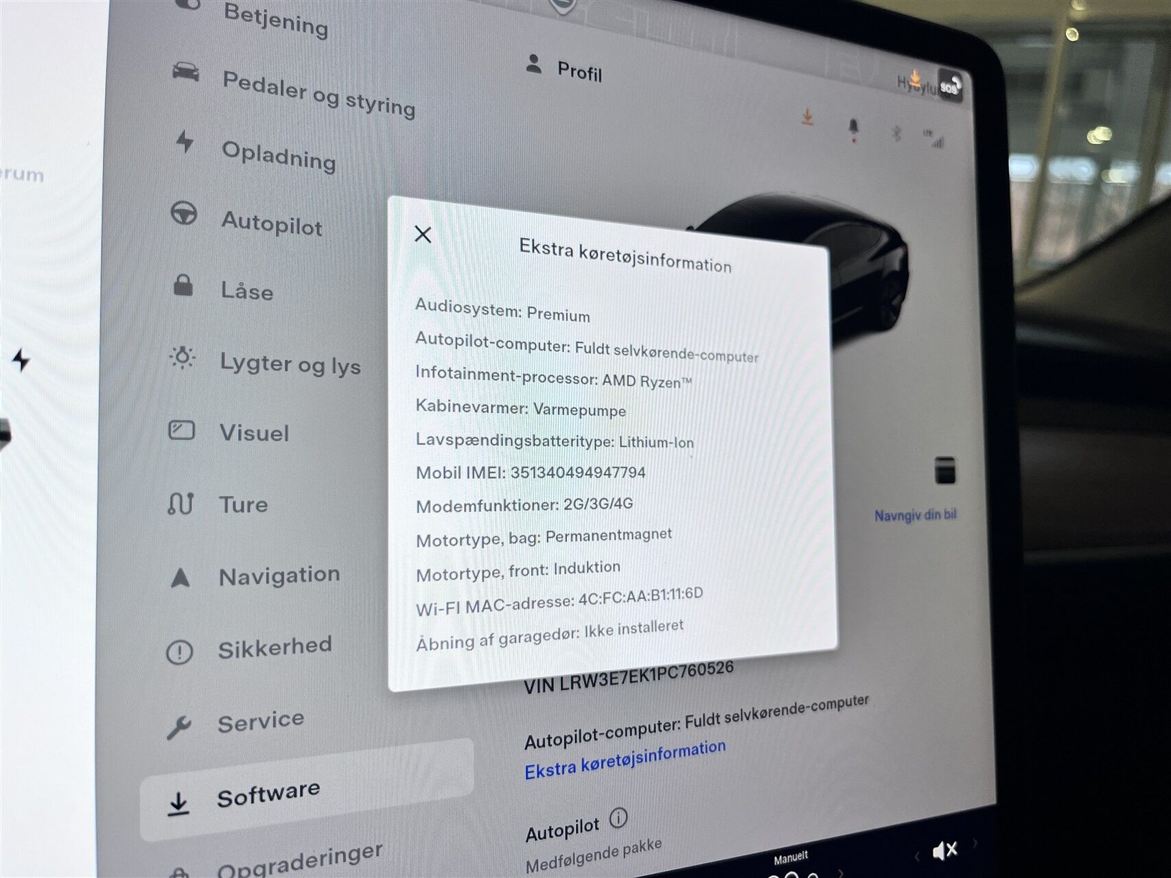 Billede af Tesla Model 3 EL Long Range AWD 498HK Aut.