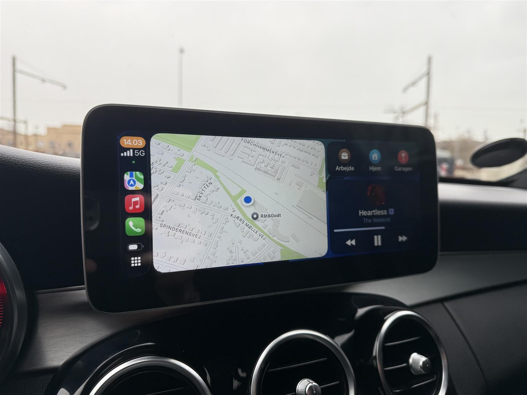 Billede af Mercedes-Benz C350 e T 2,0 Plugin-hybrid AMG Line 7G-Tronic Plus 279HK Stc Aut.