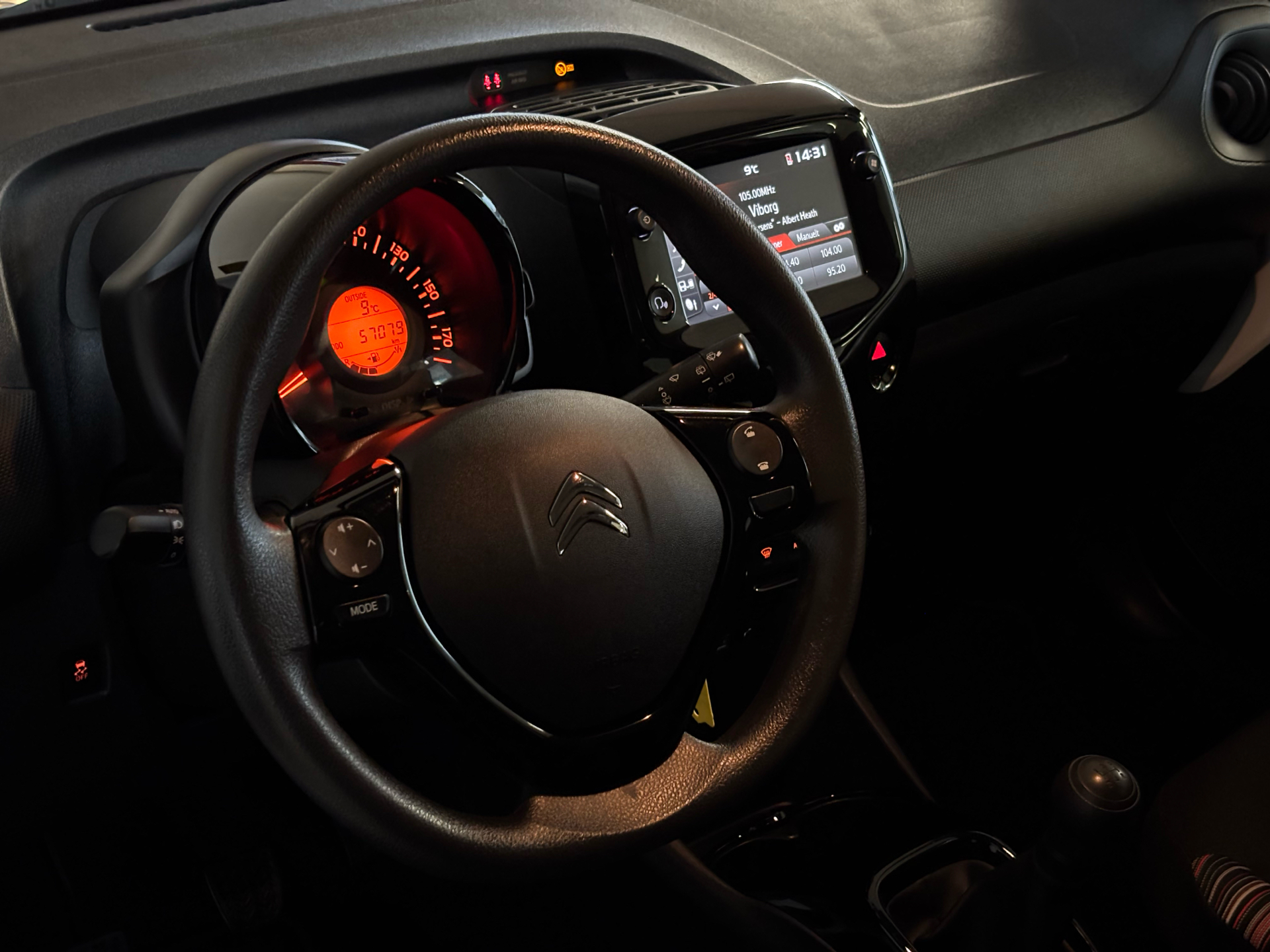 Billede af Citroën C1 1,0 VTi Shine 72HK 5d