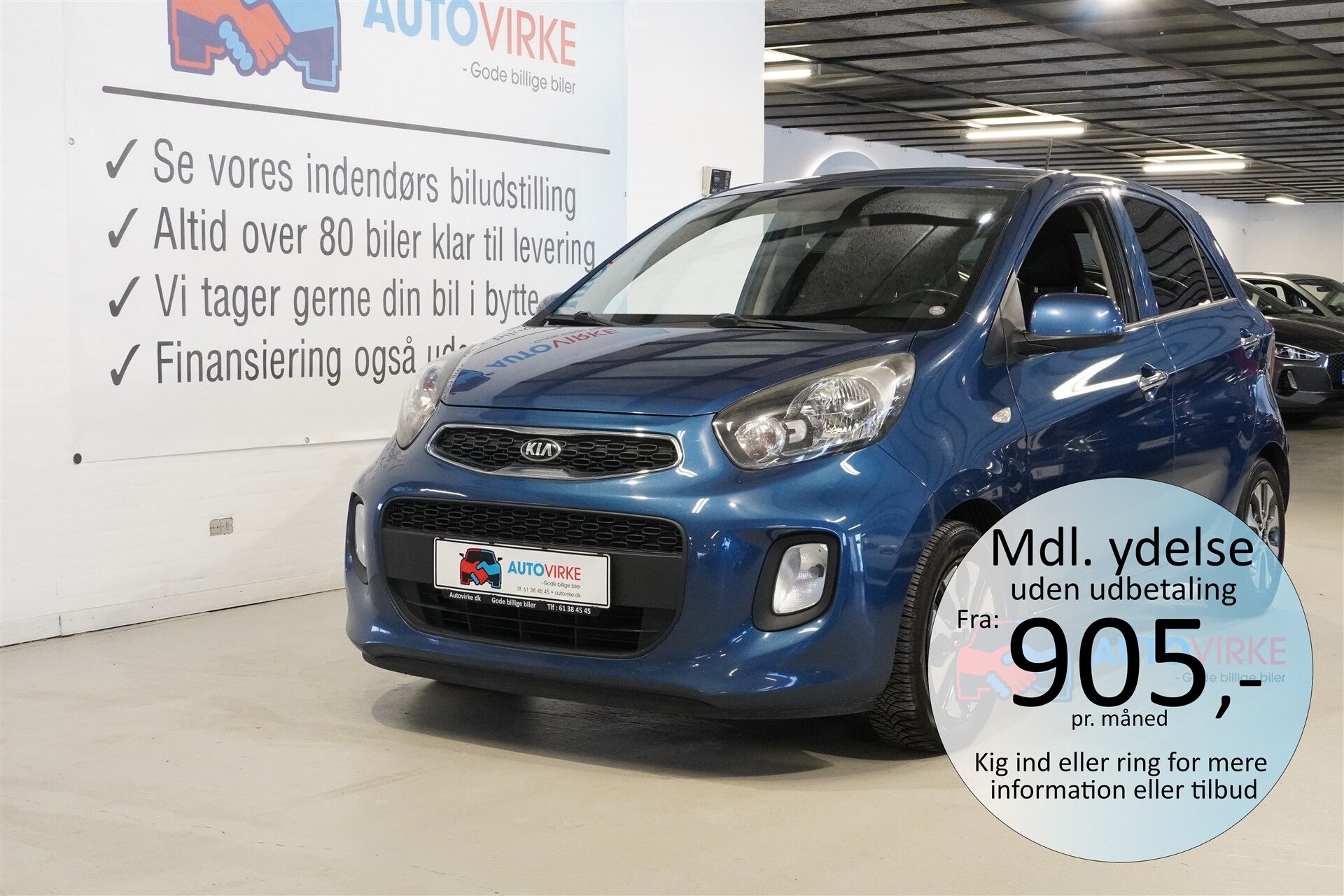Billede af Kia Picanto 1,0 MPI Attraction Plus 66HK 5d