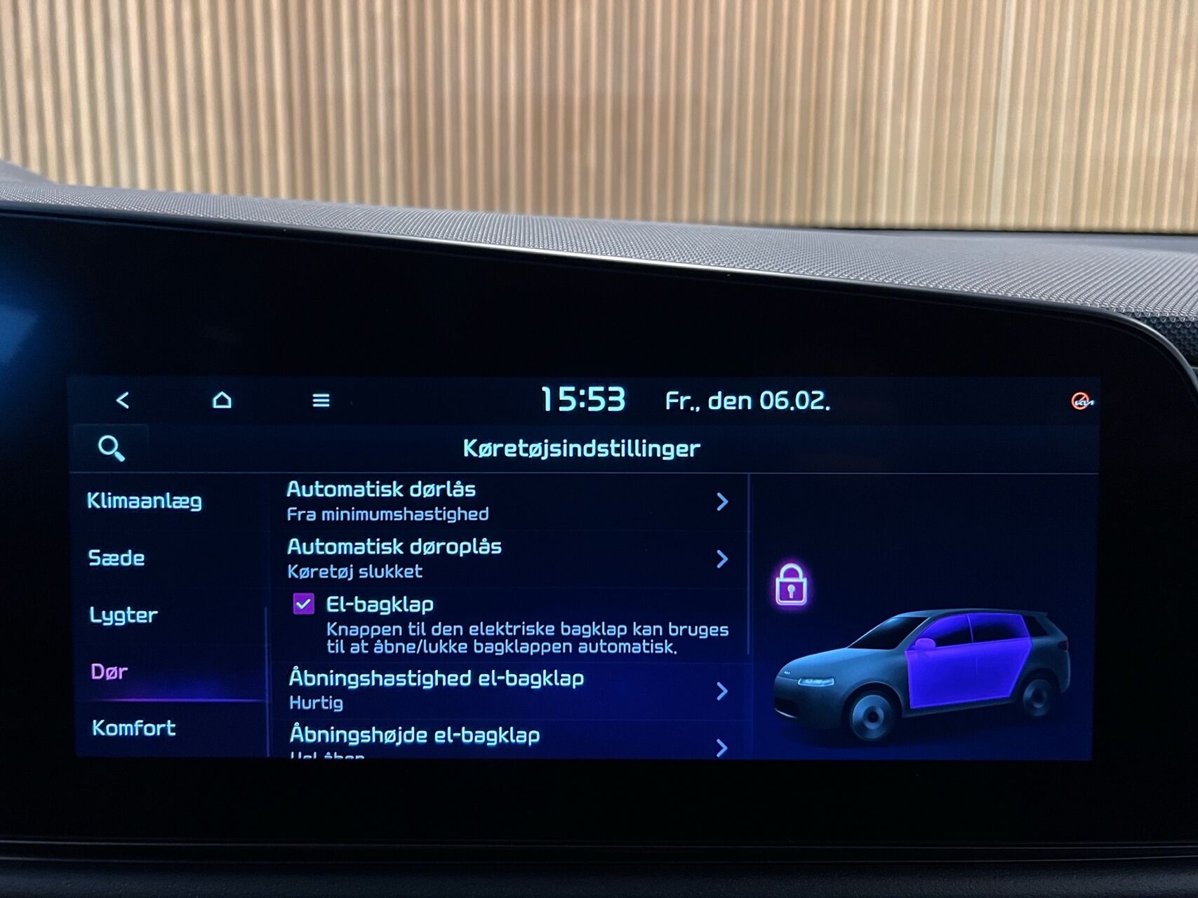 Billede af Kia e-Niro EL Inspire 204HK 5d Aut.