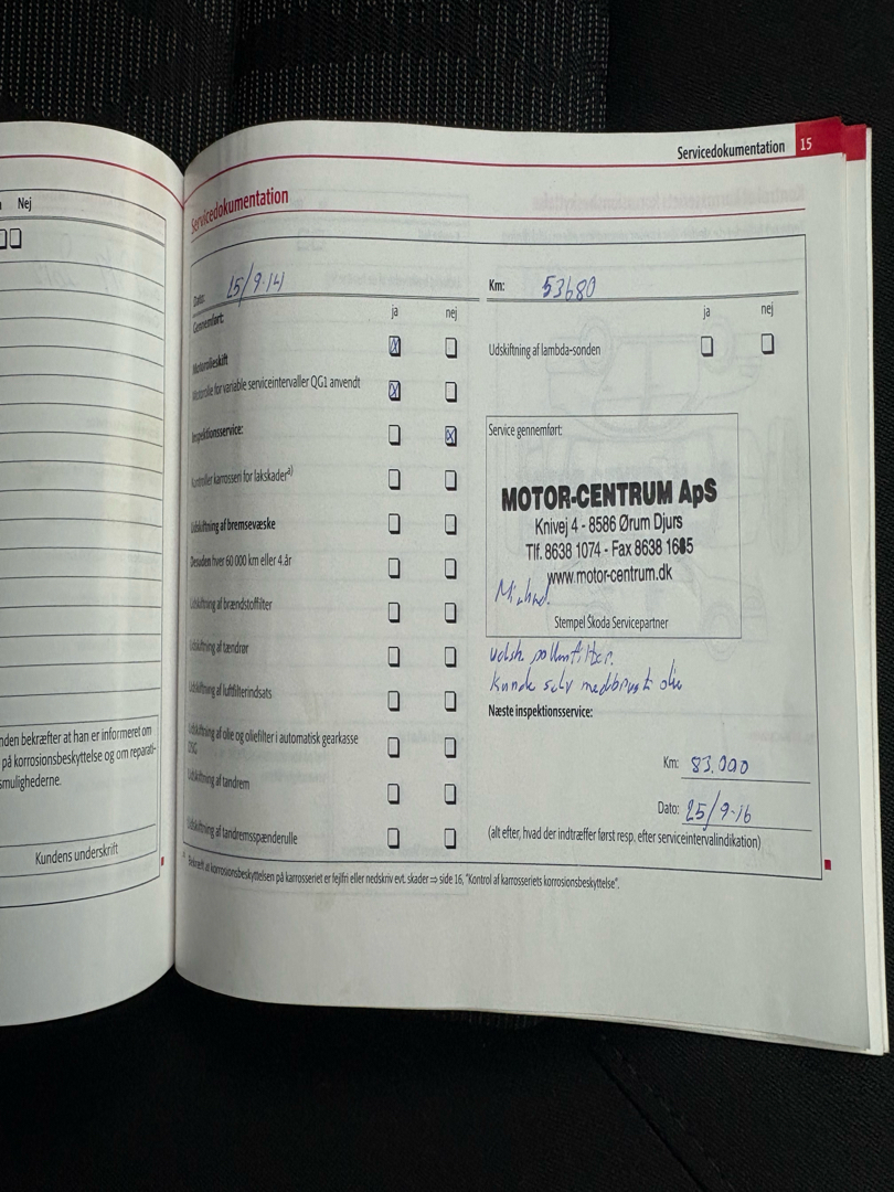 Billede af Skoda Octavia 1,4 TSI Elegance 122HK 5d 6g