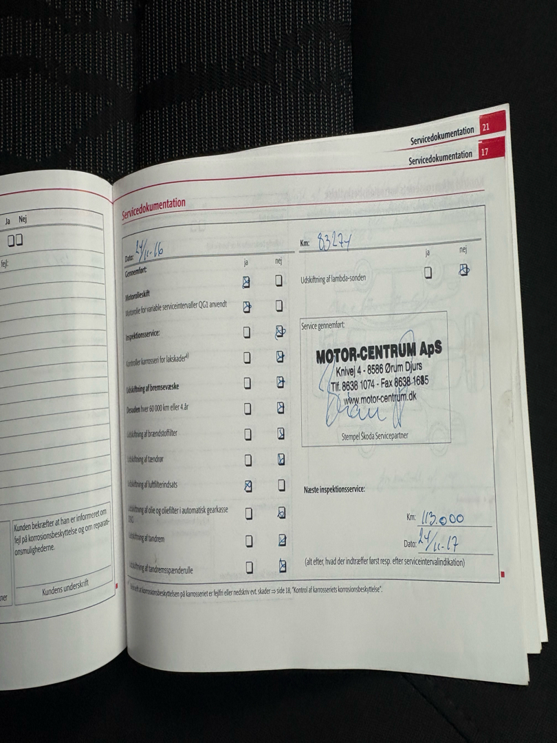 Billede af Skoda Octavia 1,4 TSI Elegance 122HK 5d 6g