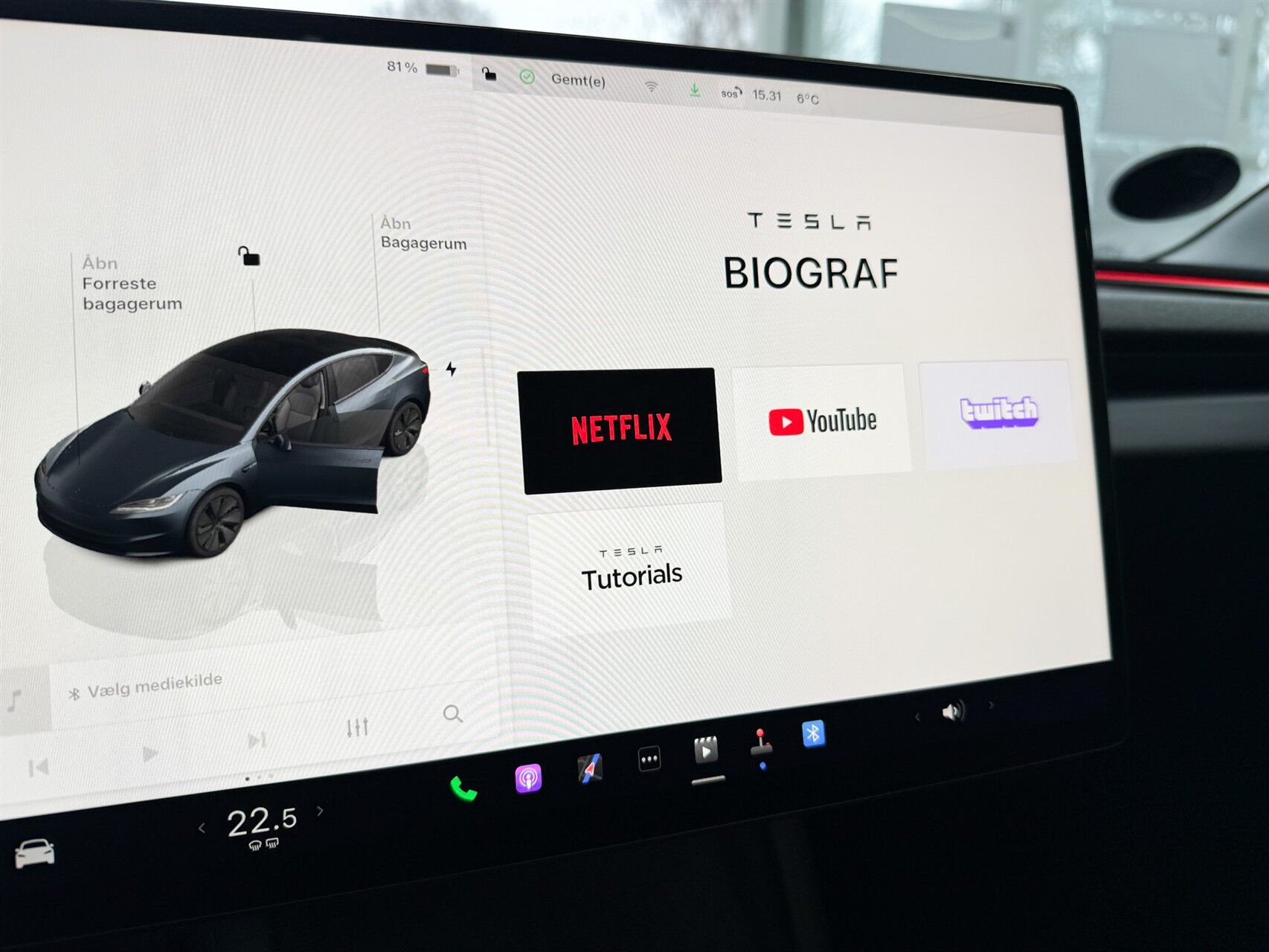 Billede af Tesla Model 3 EL 283HK Aut.