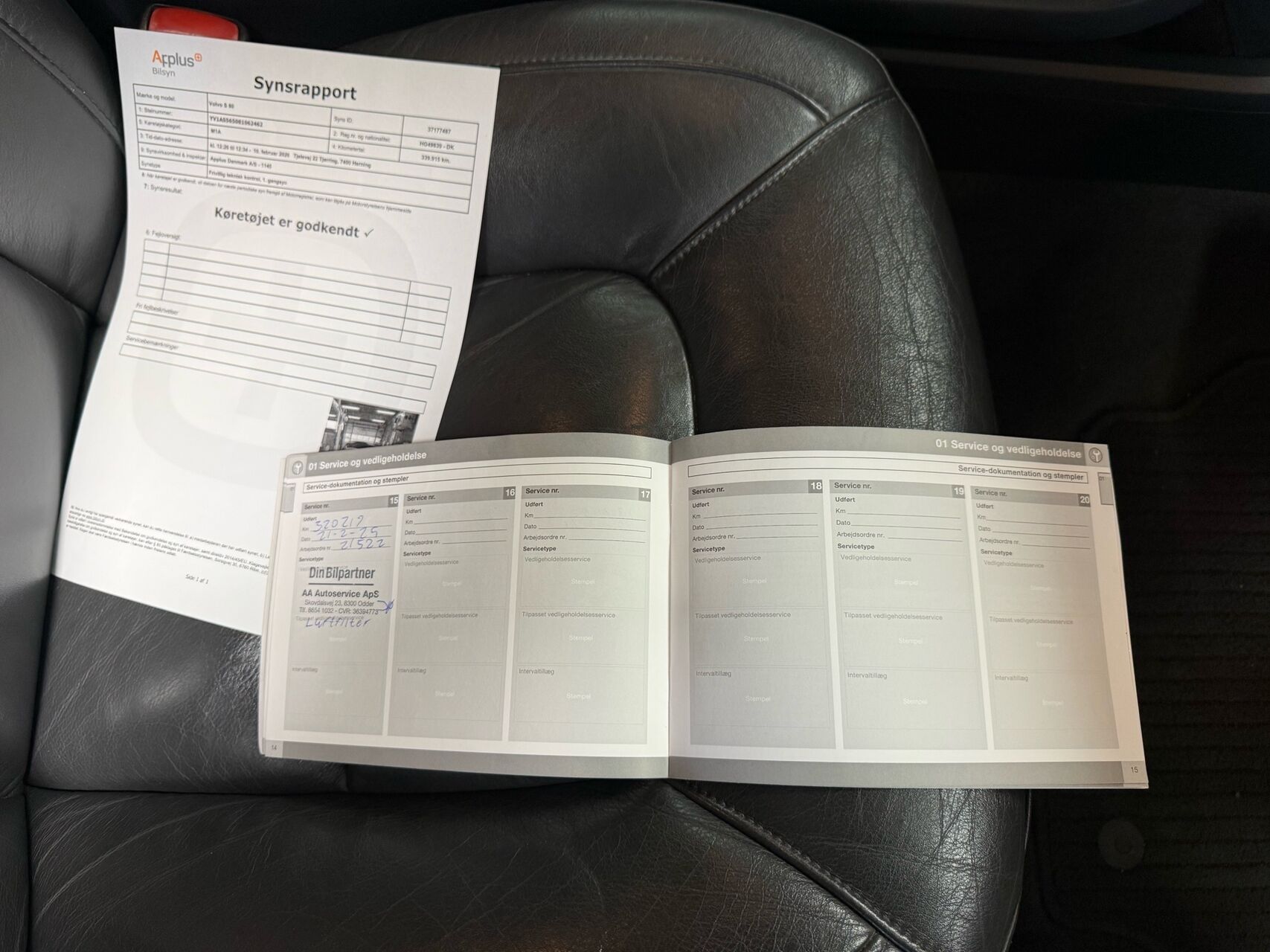 Billede af Volvo S80 2,5 T Summum 200HK Aut.