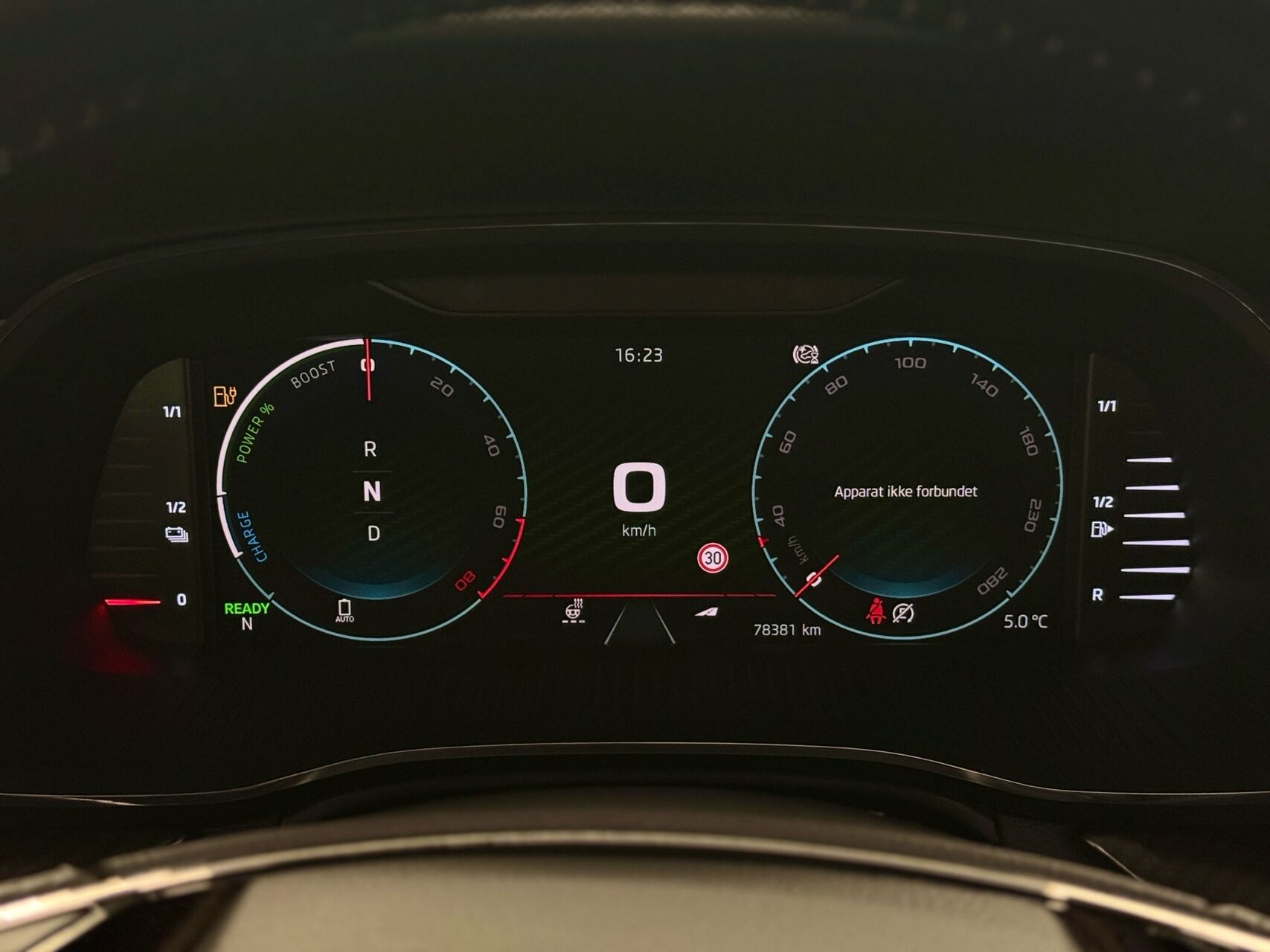 Billede af Skoda Octavia Combi 1,4 TSI  Plugin-hybrid iV RS DSG 245HK Stc 6g Aut.