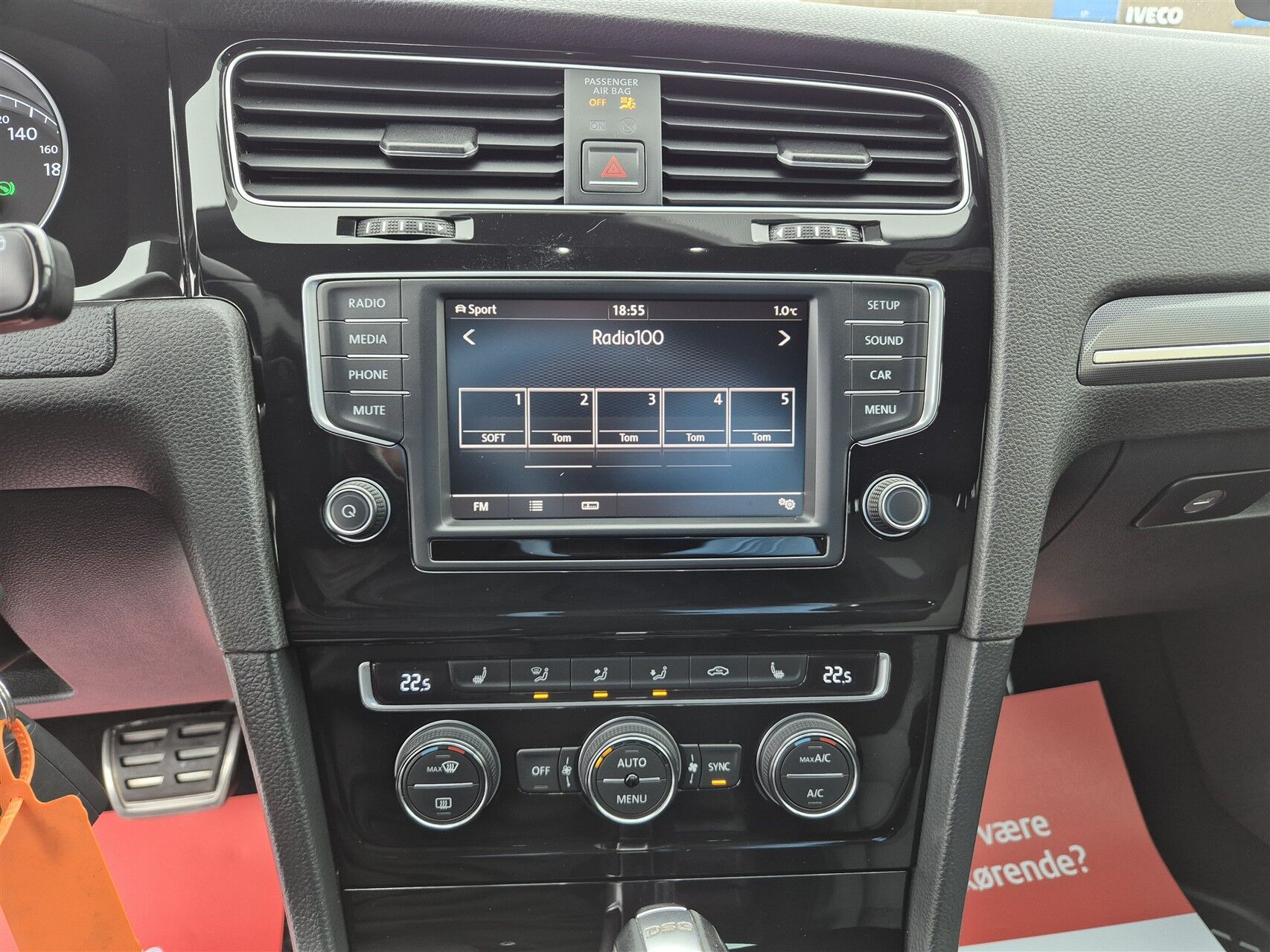 Billede af VW Golf 1,4 TSI BMT R-Line DSG 150HK 5d 7g Aut.