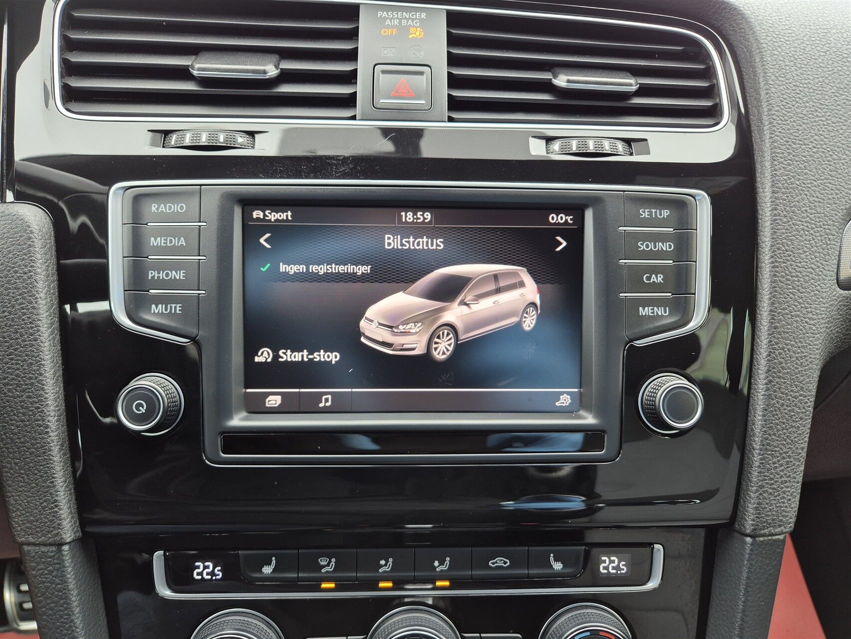 Billede af VW Golf 1,4 TSI BMT R-Line DSG 150HK 5d 7g Aut.