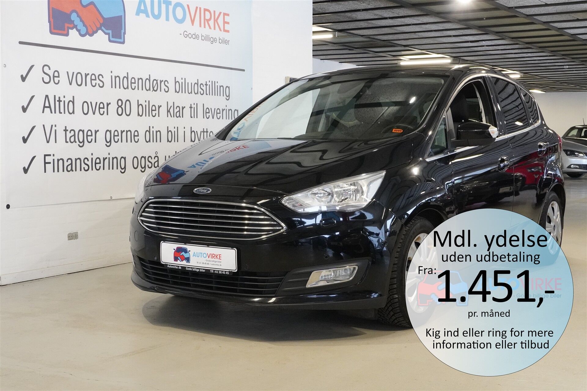 Billede af Ford C-MAX 1,0 EcoBoost Titanium Fun 125HK 6g