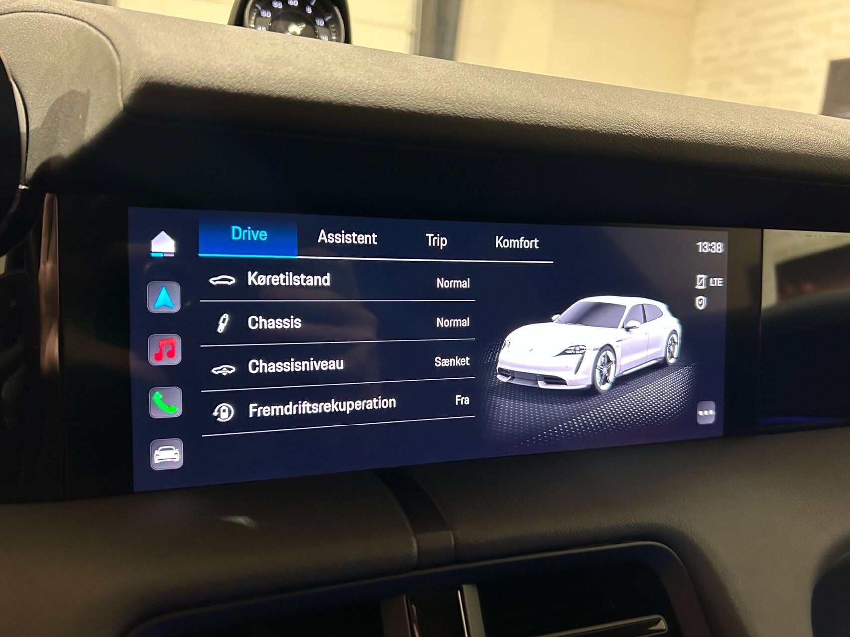 Billede af Porsche Taycan Sport Turismo EL Performance 380HK Stc Aut.