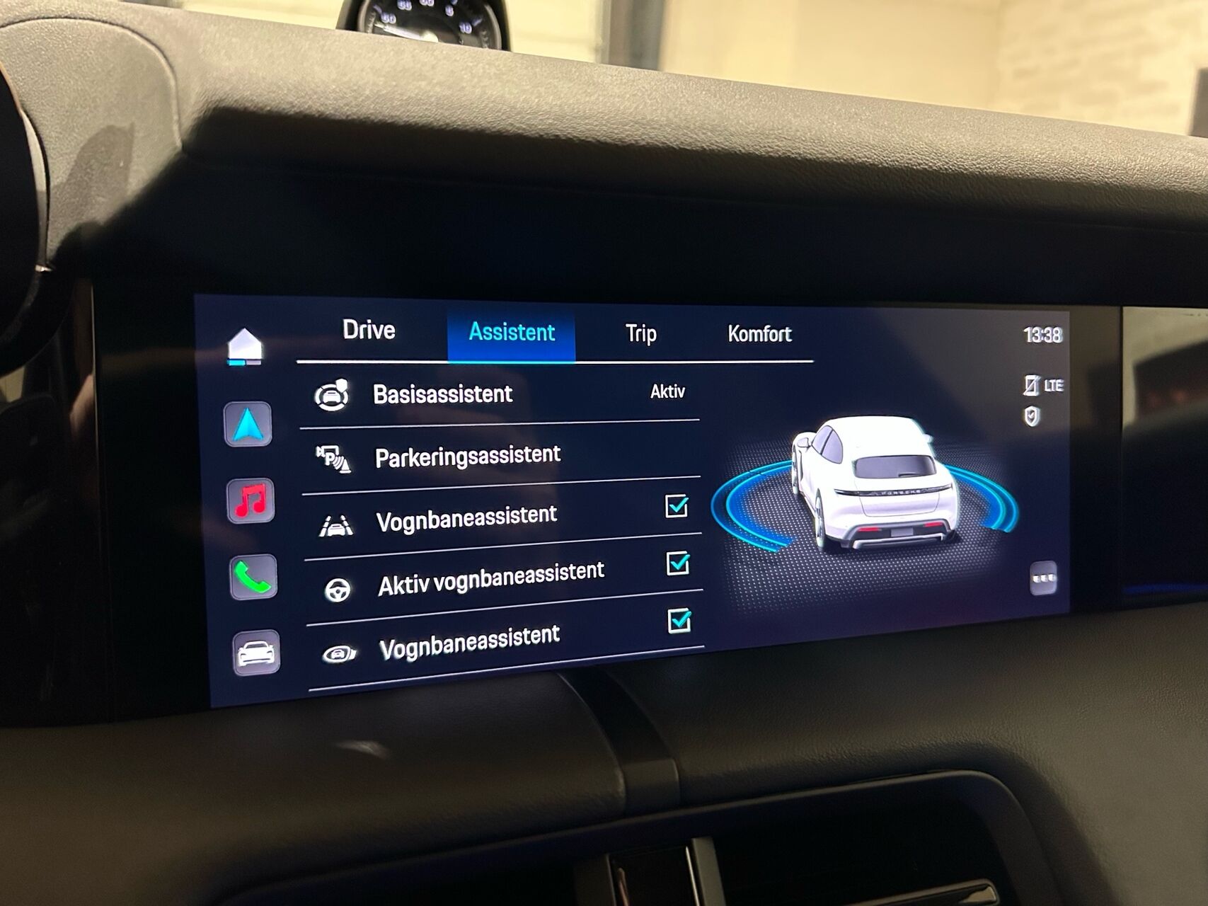 Billede af Porsche Taycan Sport Turismo EL Performance 380HK Stc Aut.