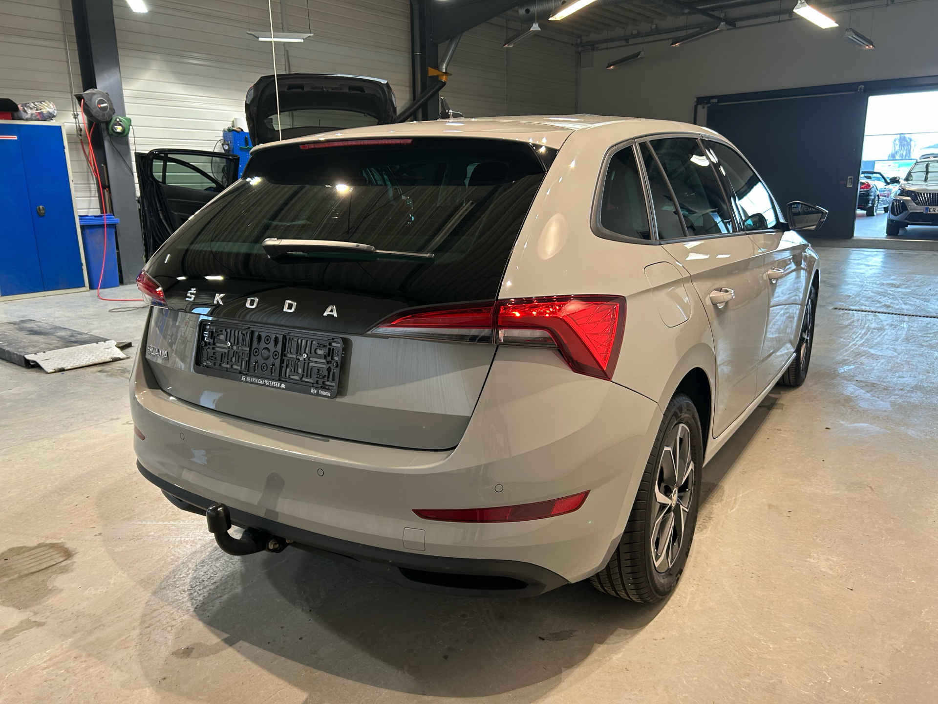 Billede af Skoda Scala 1,0 TSI Blackline DSG 110HK 5d 7g Aut.