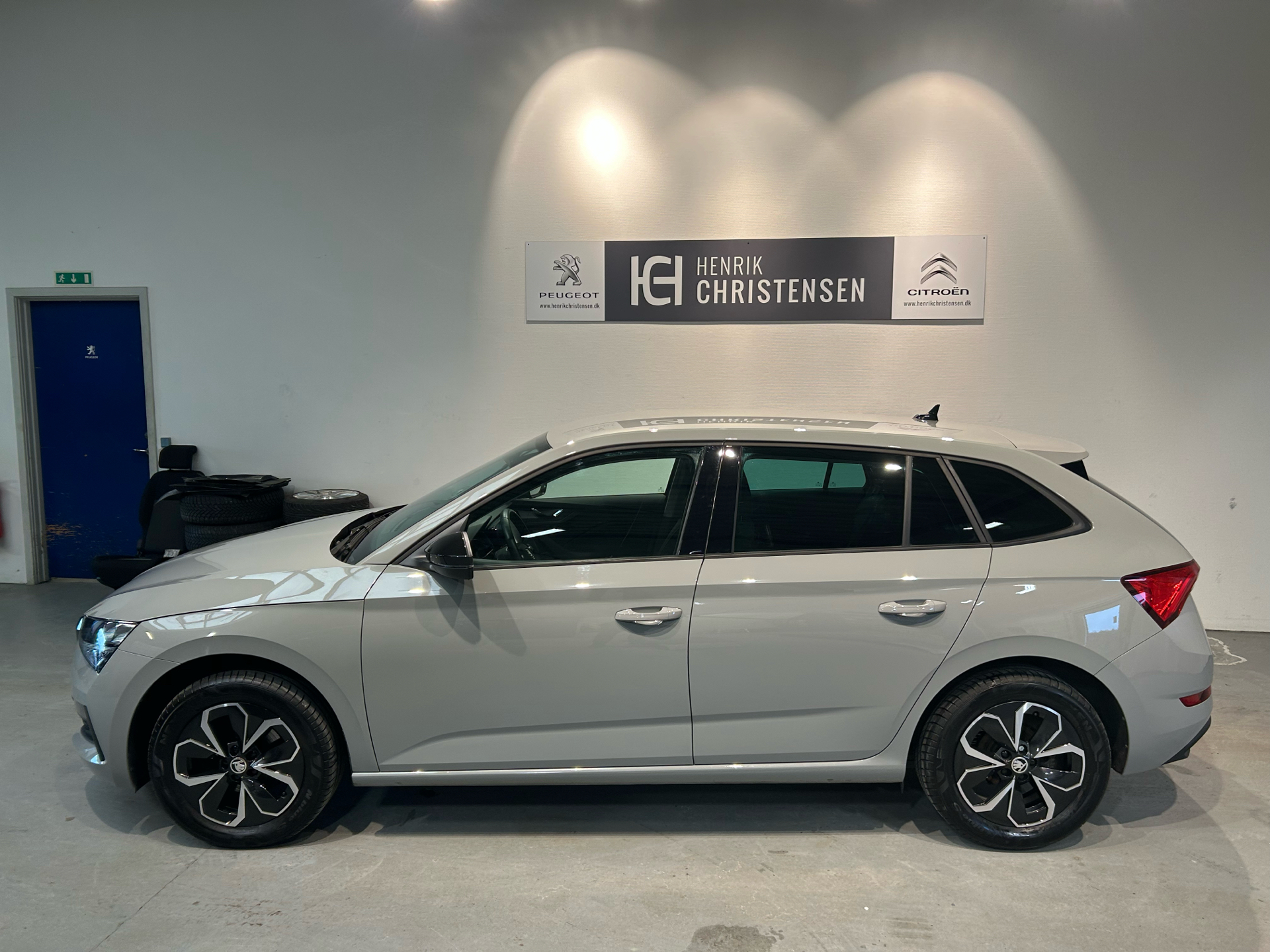 Billede af Skoda Scala 1,0 TSI Blackline DSG 110HK 5d 7g Aut.