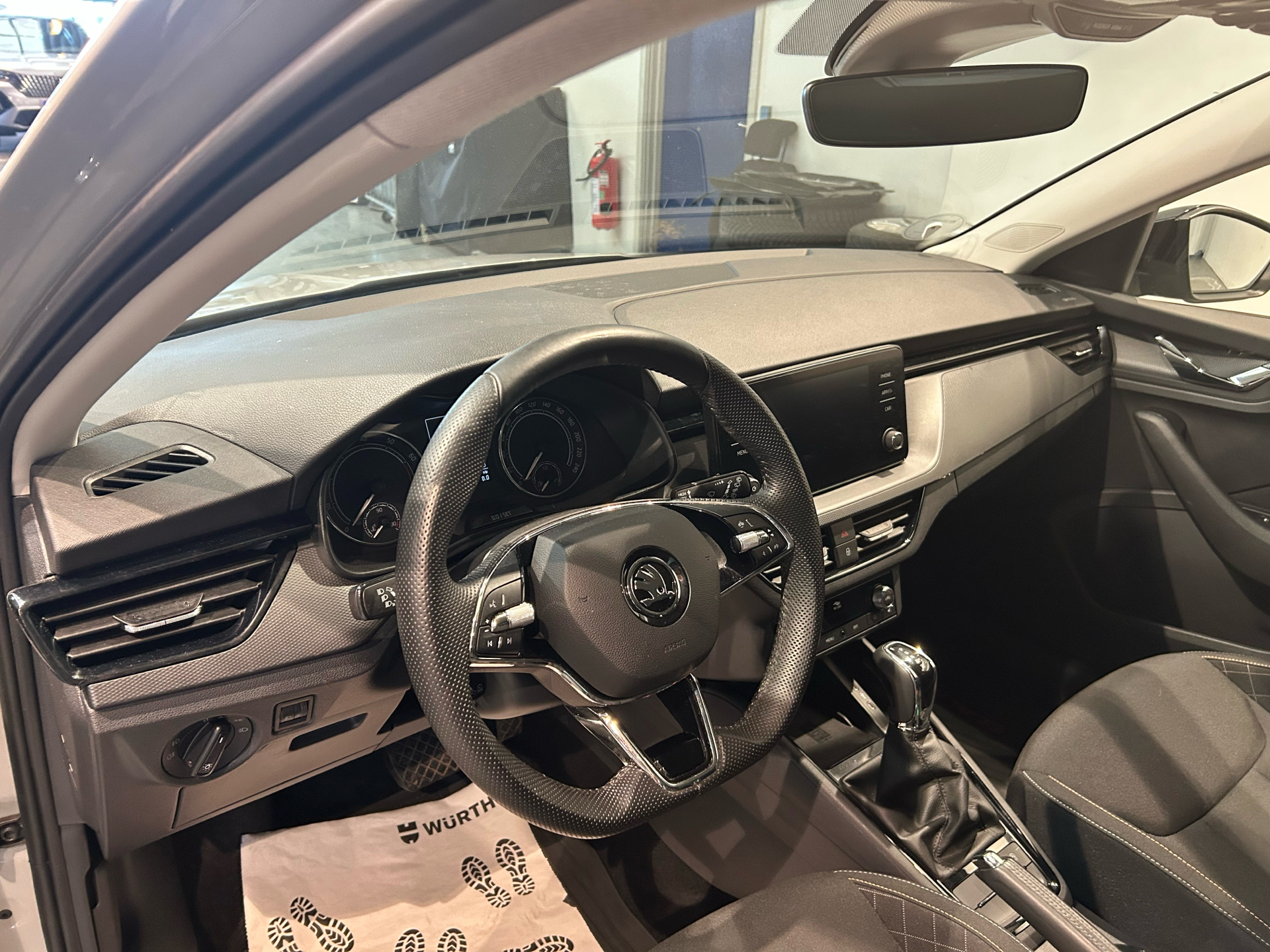 Billede af Skoda Scala 1,0 TSI Blackline DSG 110HK 5d 7g Aut.