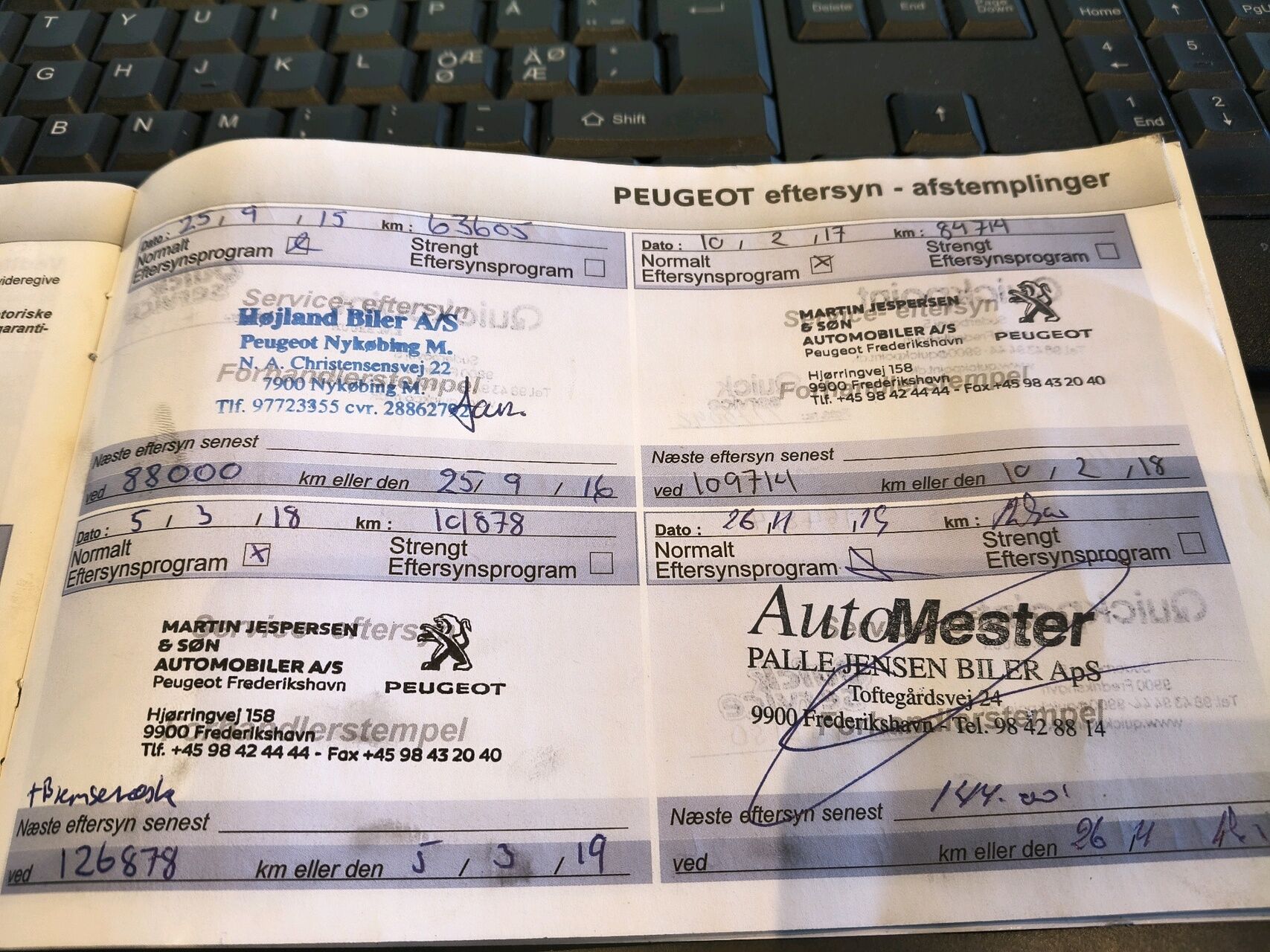 Billede af Peugeot 208 1,0 VTi Excite White 68HK 5d