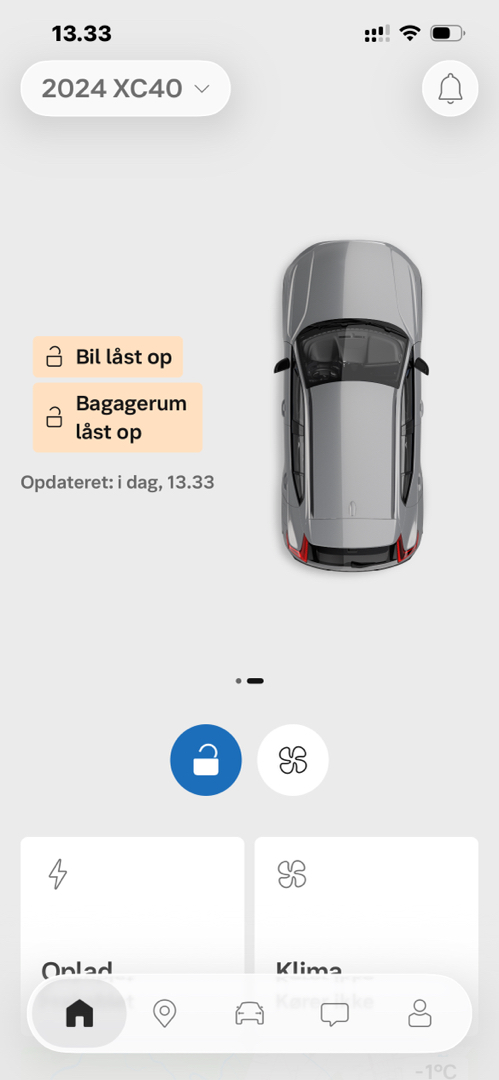 Billede af Volvo XC40 Recharge Extended Range Core 252HK 5d Aut.