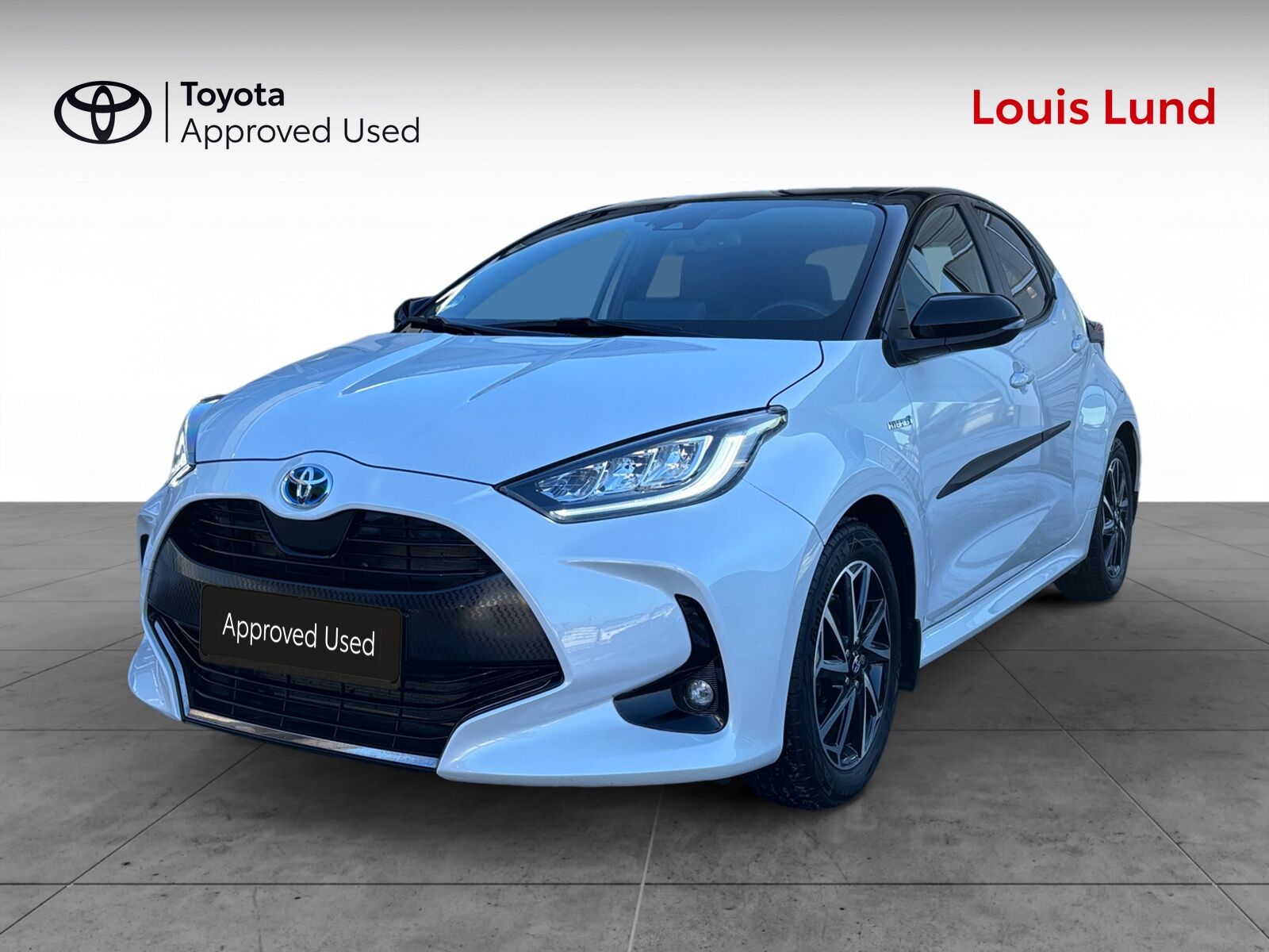 Billede af Toyota Yaris 1,5 Hybrid H3 Style Bi-tone 116HK 5d Trinl. Gear