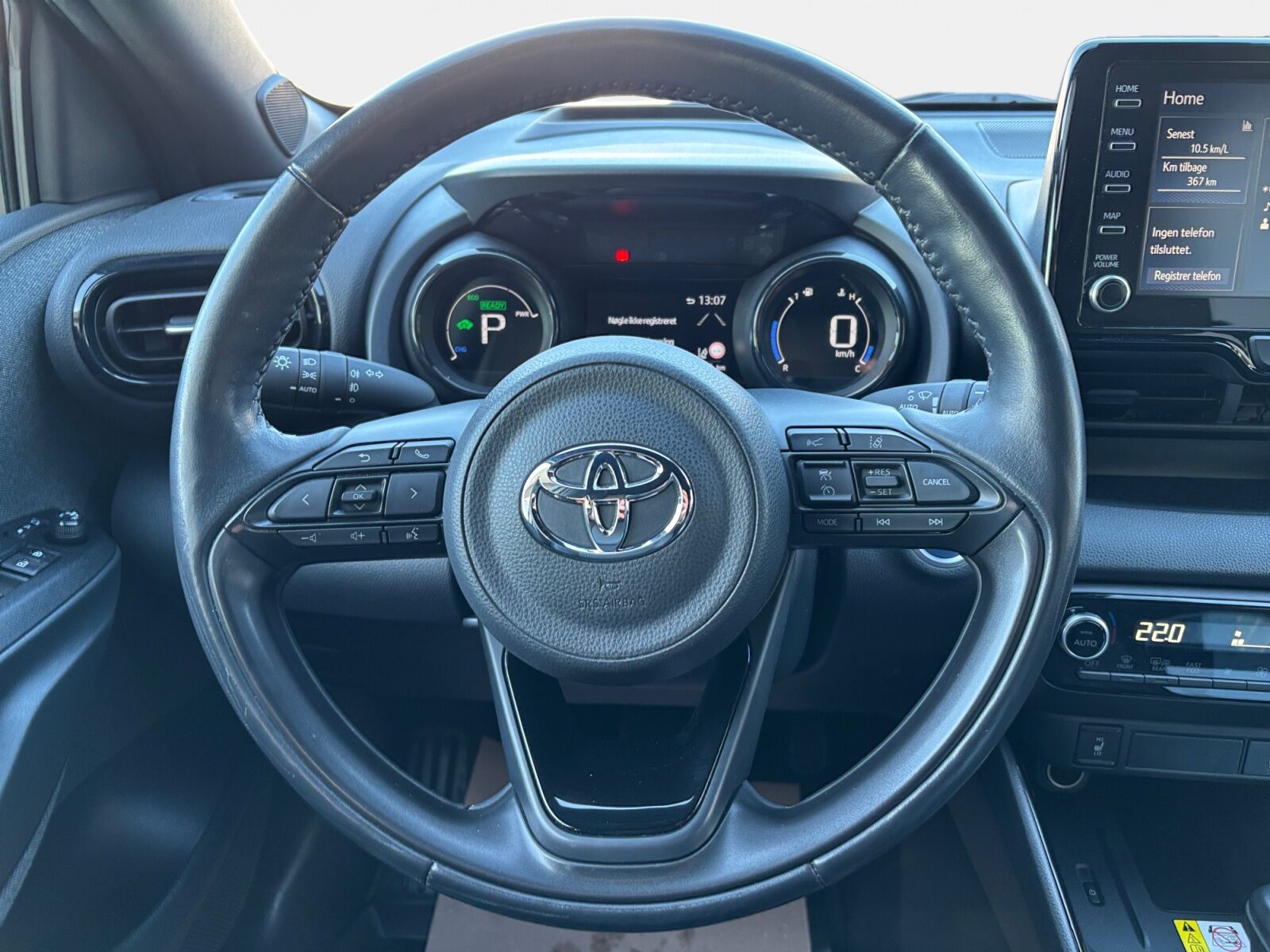 Billede af Toyota Yaris 1,5 Hybrid H3 Style Bi-tone 116HK 5d Trinl. Gear