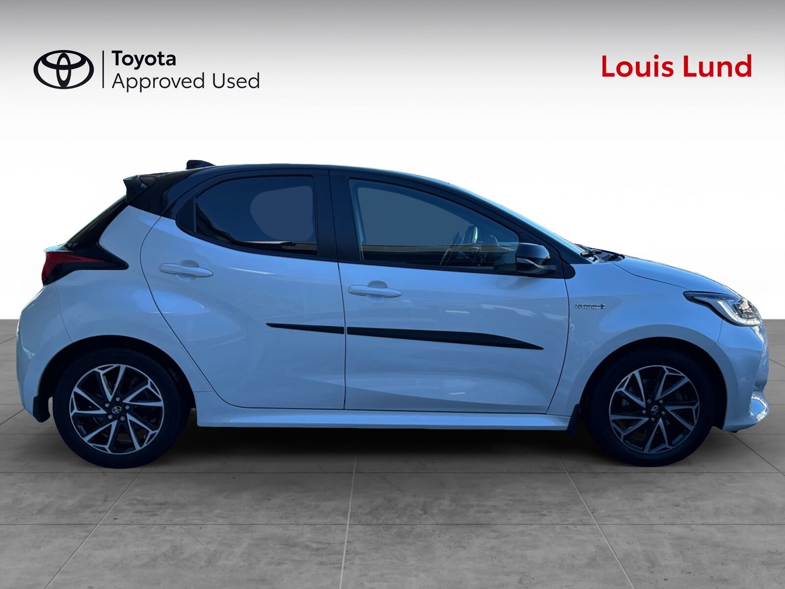 Billede af Toyota Yaris 1,5 Hybrid H3 Style Bi-tone 116HK 5d Trinl. Gear