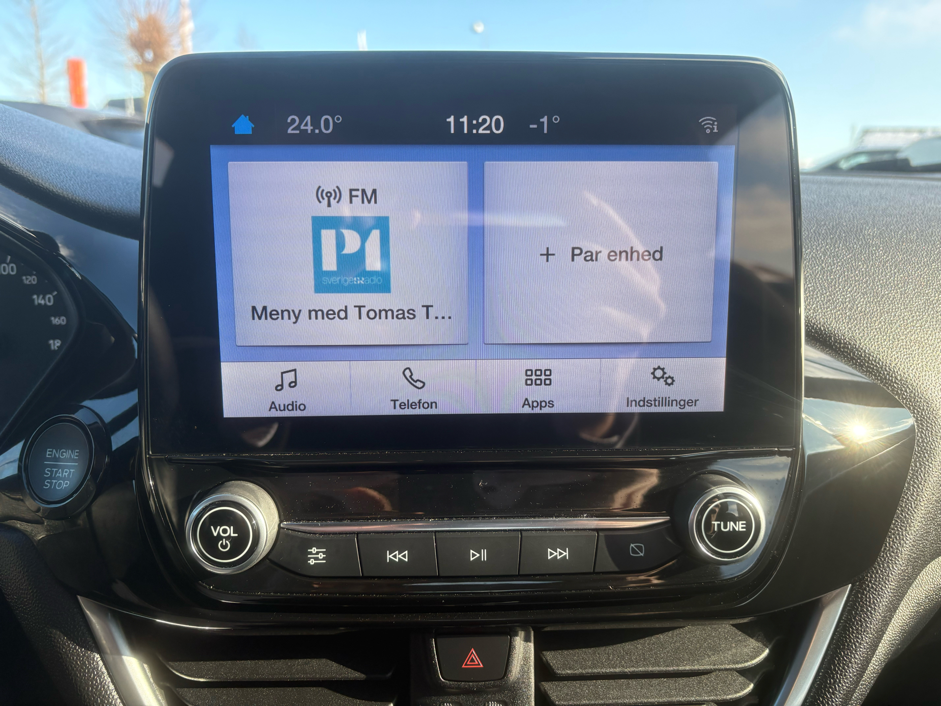 Billede af Ford Fiesta 1,0 EcoBoost Hybrid Titanium 125HK 5d 6g