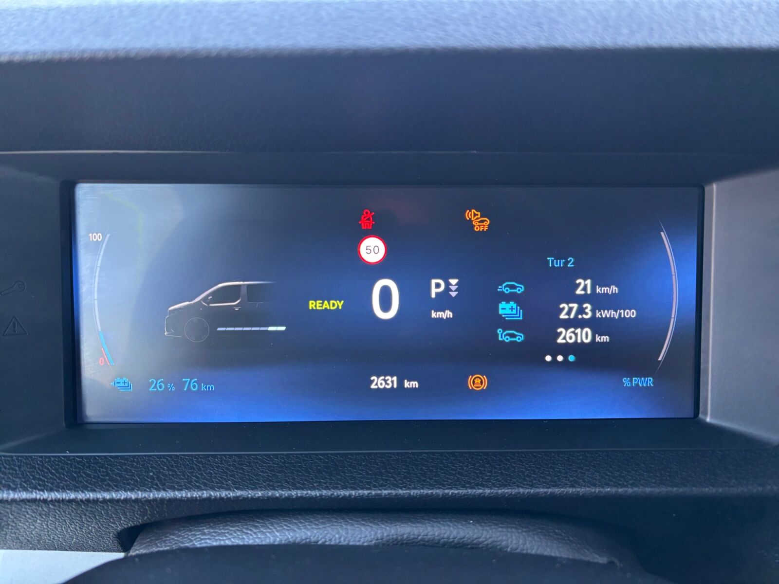 Billede af Toyota Proace Verso Electric Long EL Shuttle To skydedøre 136HK Aut.