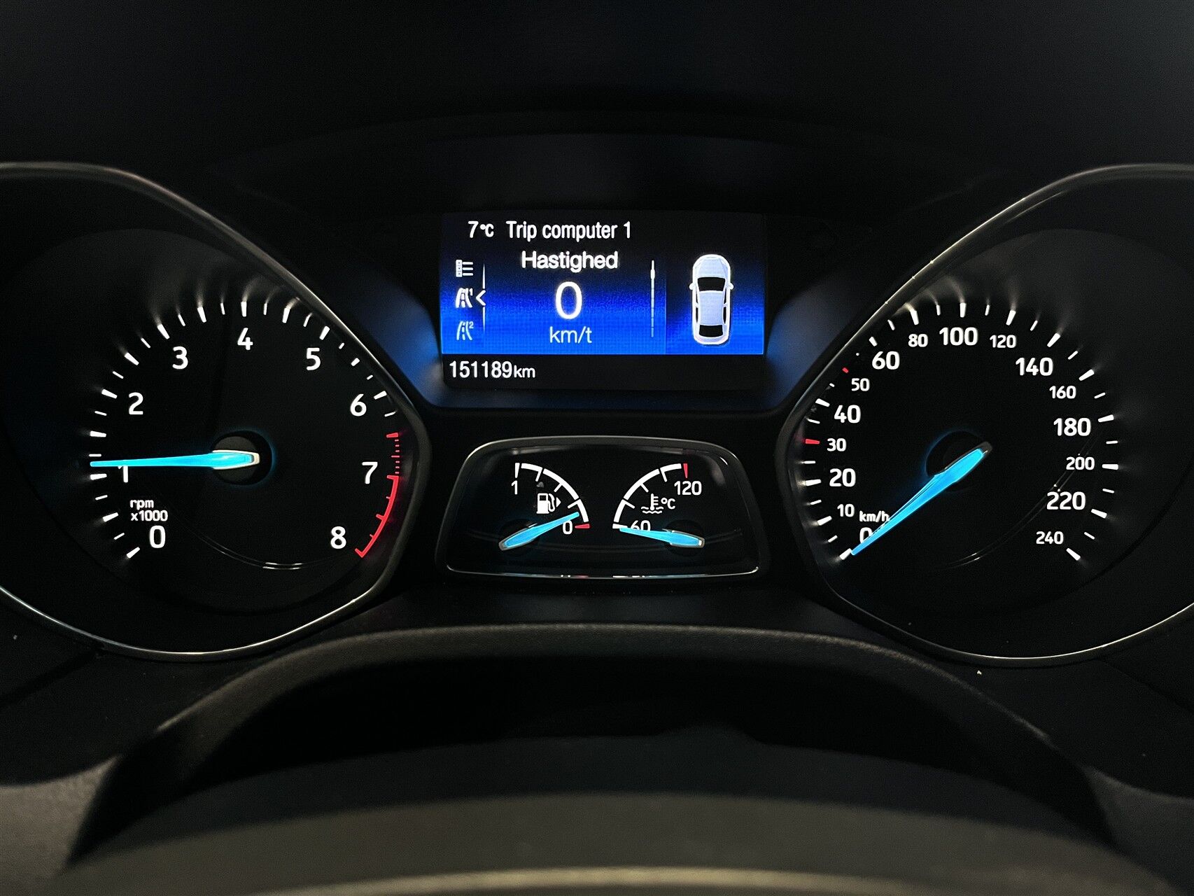 Billede af Ford Focus 1,0 EcoBoost Titanium 125HK Stc 6g