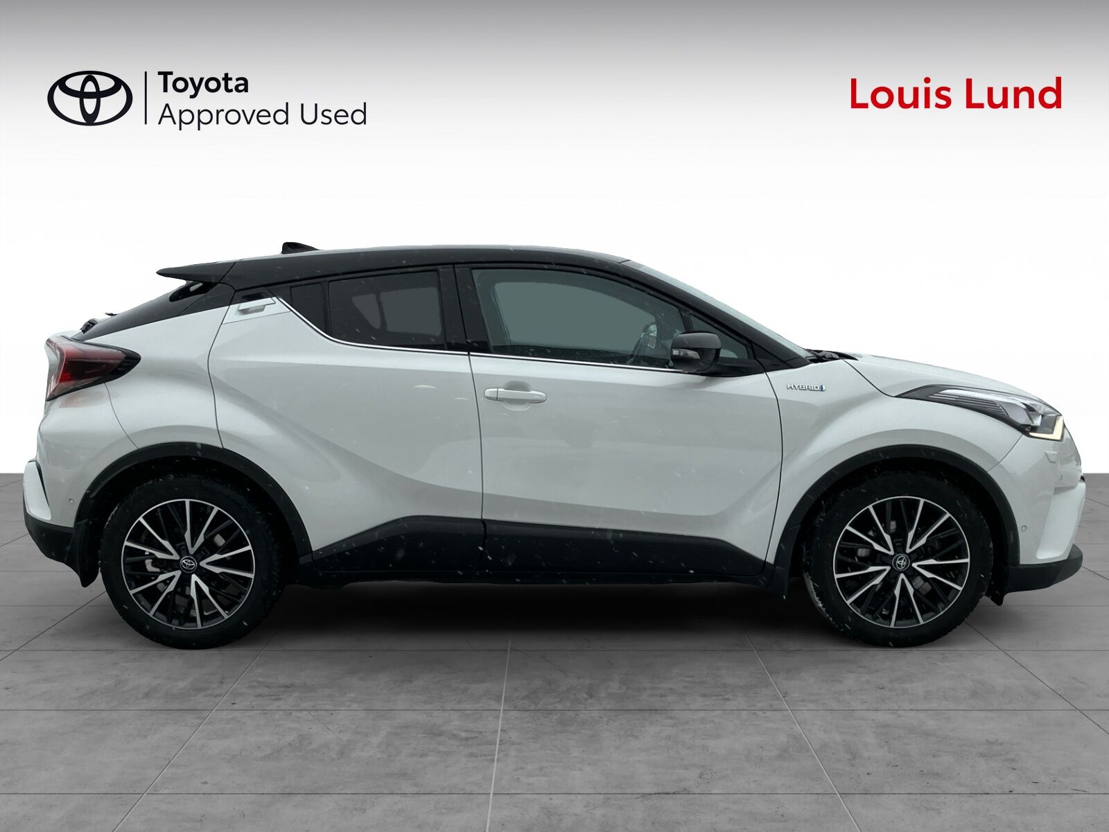 Billede af Toyota C-HR 1,8 Hybrid Premium Selected Bi-tone Multidrive S 122HK 5d Aut.