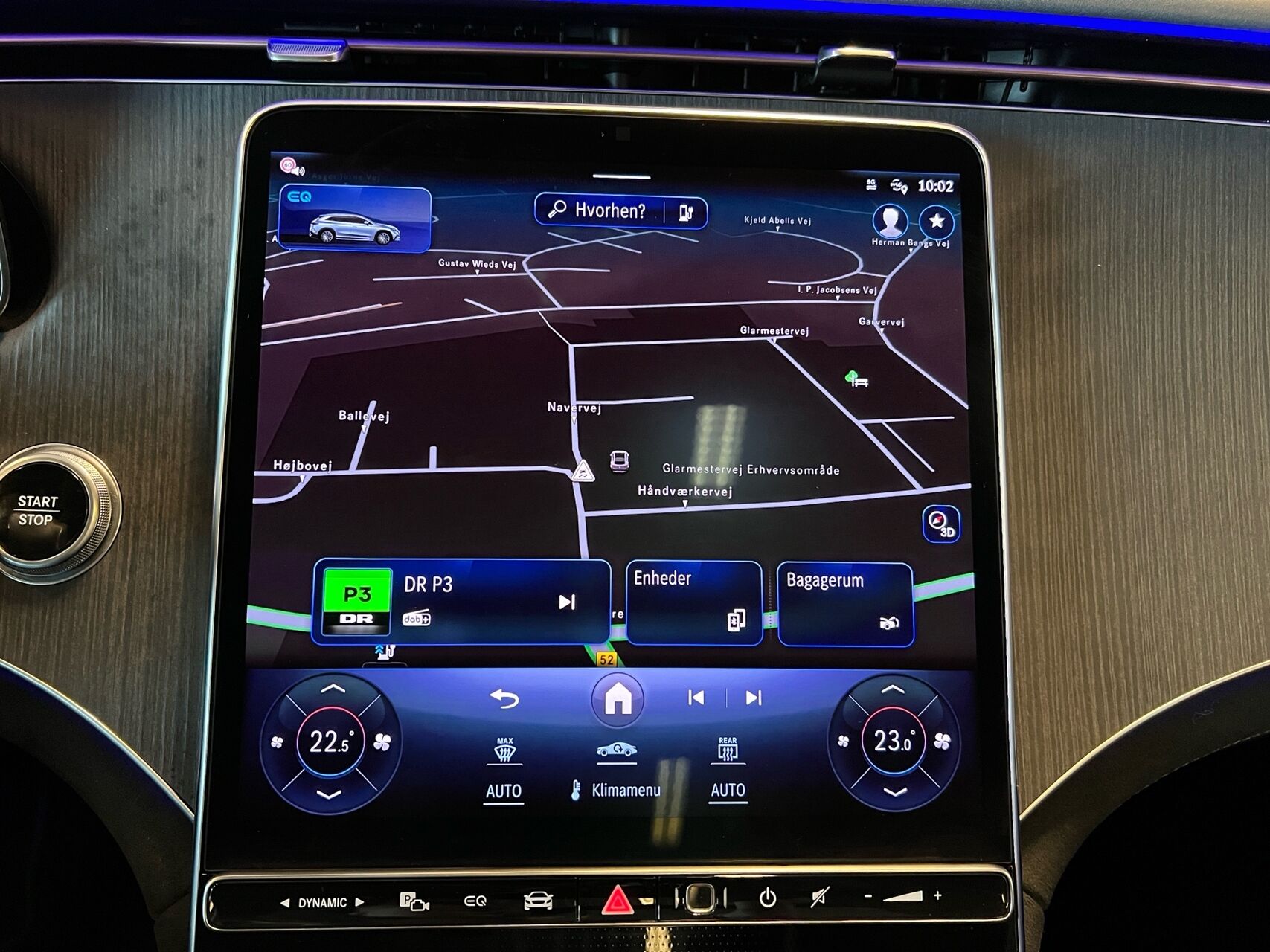 Billede af Mercedes-Benz EQE 350 EL AMG Premium Plus 4Matic 292HK 5d Aut.