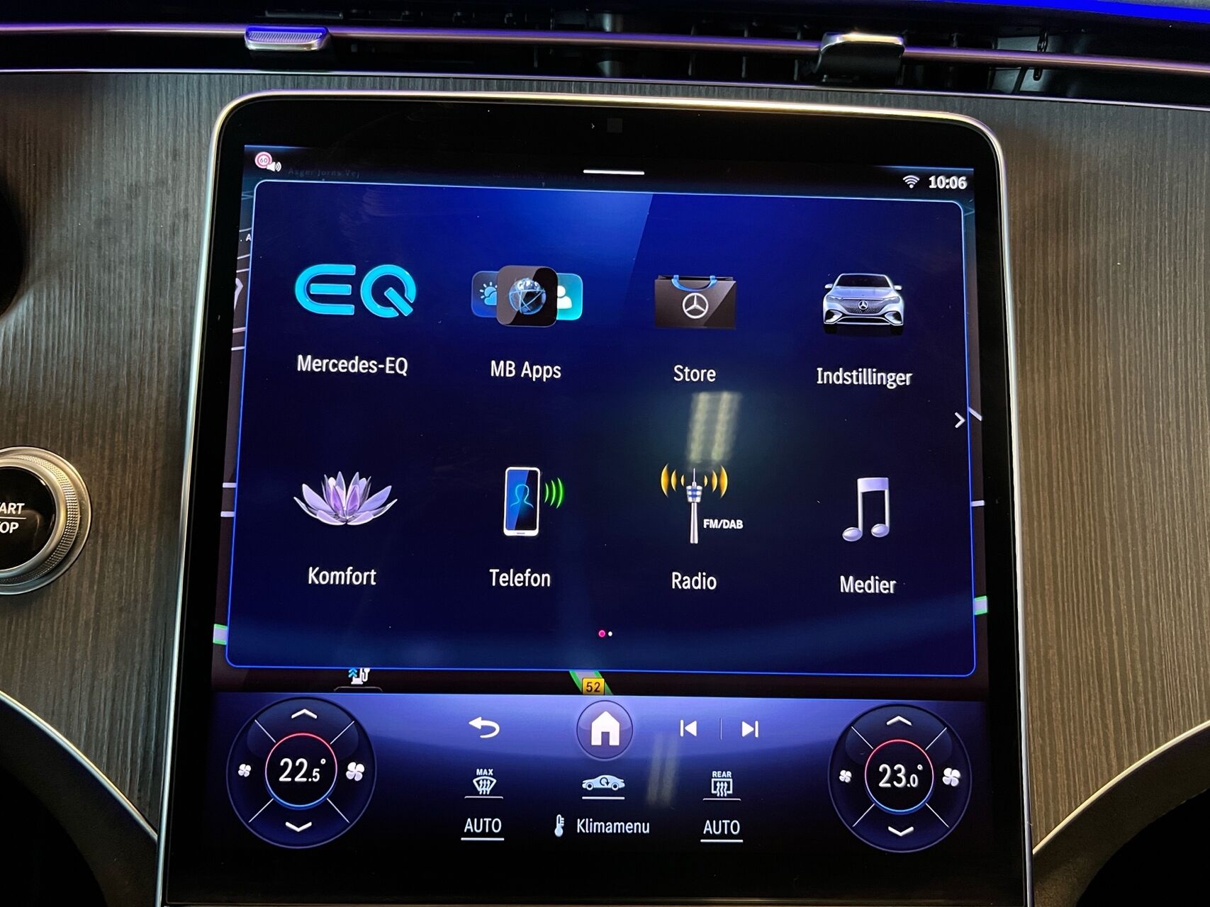 Billede af Mercedes-Benz EQE 350 EL AMG Premium Plus 4Matic 292HK 5d Aut.