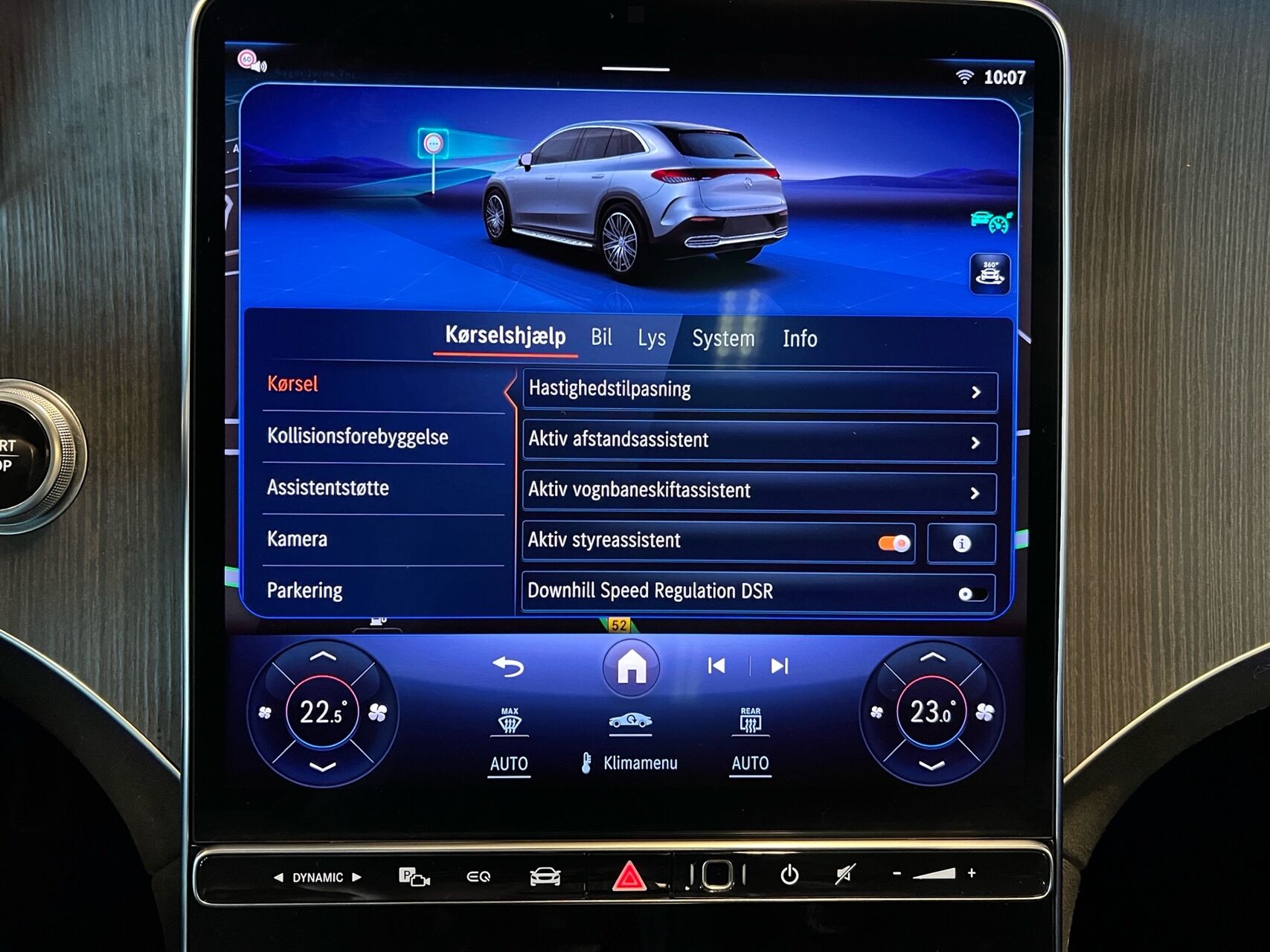 Billede af Mercedes-Benz EQE 350 EL AMG Premium Plus 4Matic 292HK 5d Aut.