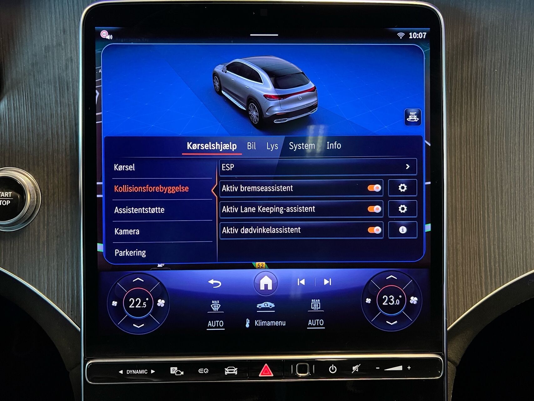 Billede af Mercedes-Benz EQE 350 EL AMG Premium Plus 4Matic 292HK 5d Aut.