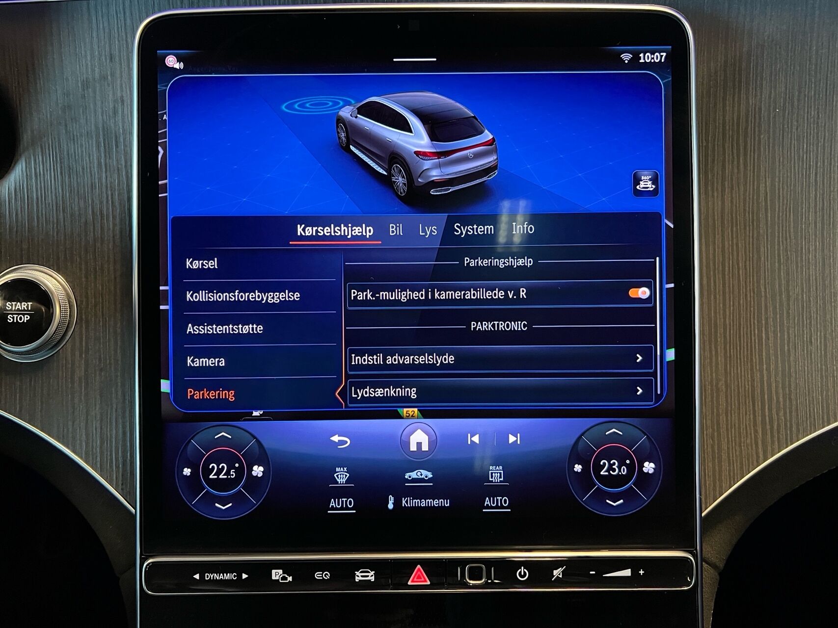 Billede af Mercedes-Benz EQE 350 EL AMG Premium Plus 4Matic 292HK 5d Aut.