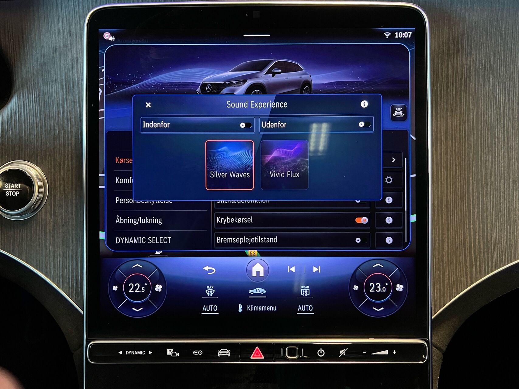 Billede af Mercedes-Benz EQE 350 EL AMG Premium Plus 4Matic 292HK 5d Aut.