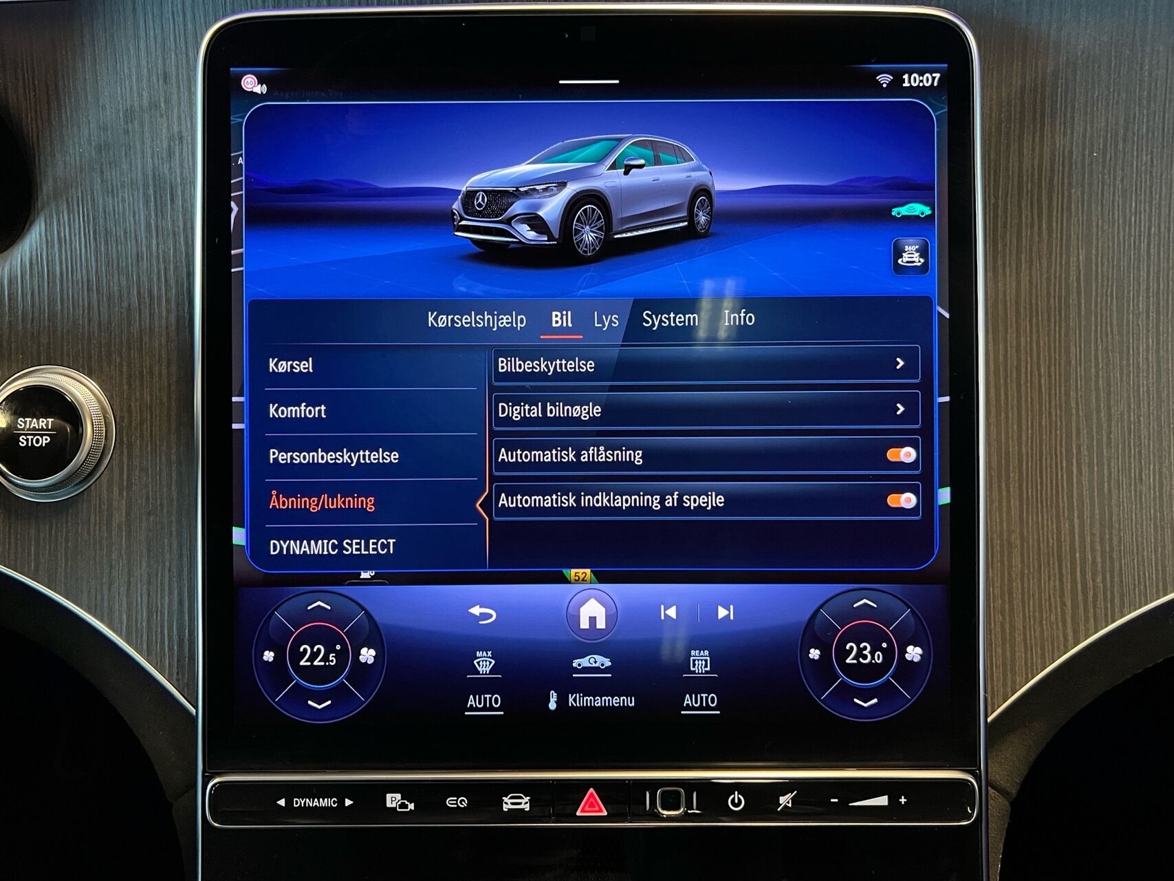 Billede af Mercedes-Benz EQE 350 EL AMG Premium Plus 4Matic 292HK 5d Aut.