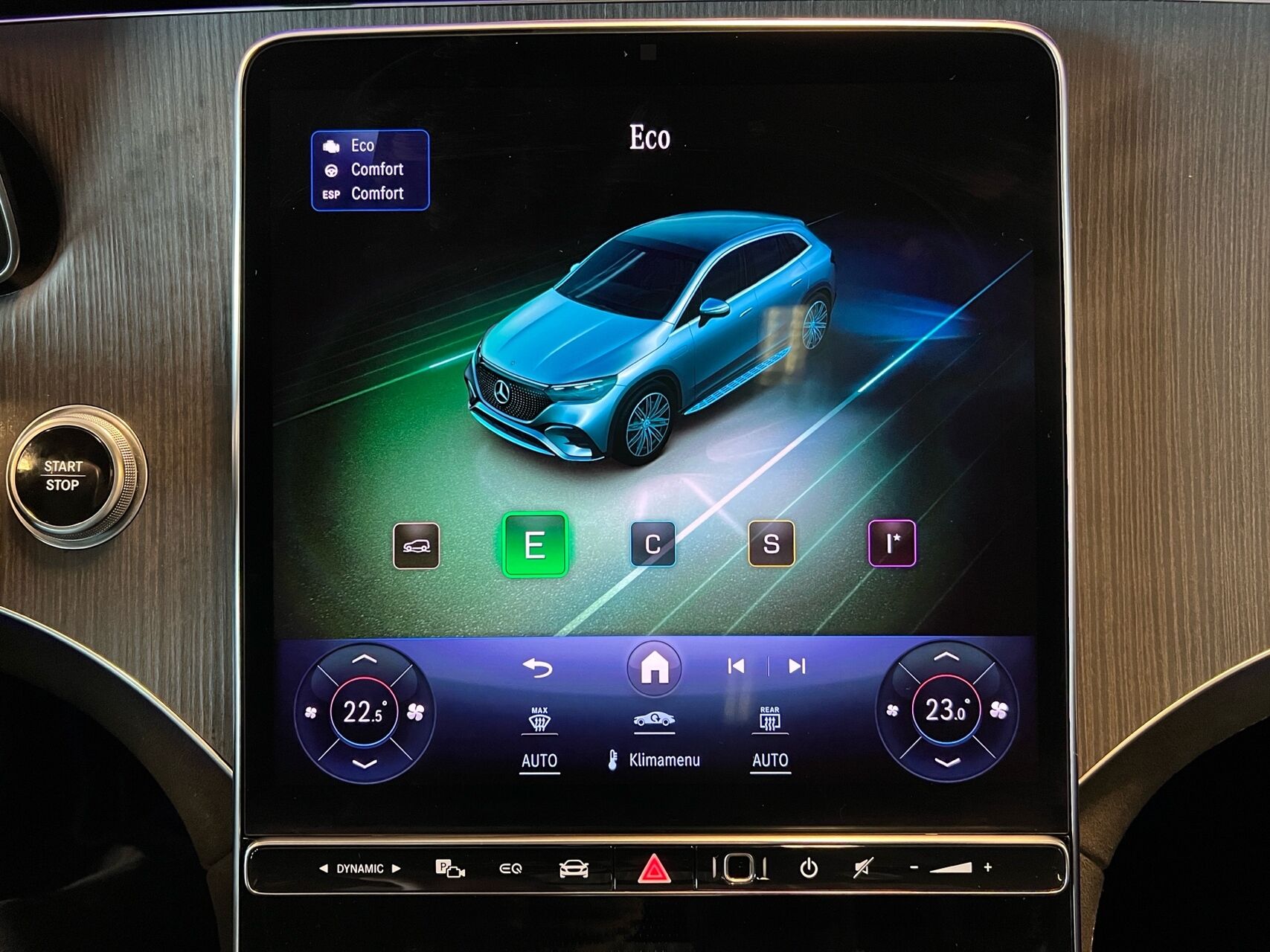 Billede af Mercedes-Benz EQE 350 EL AMG Premium Plus 4Matic 292HK 5d Aut.