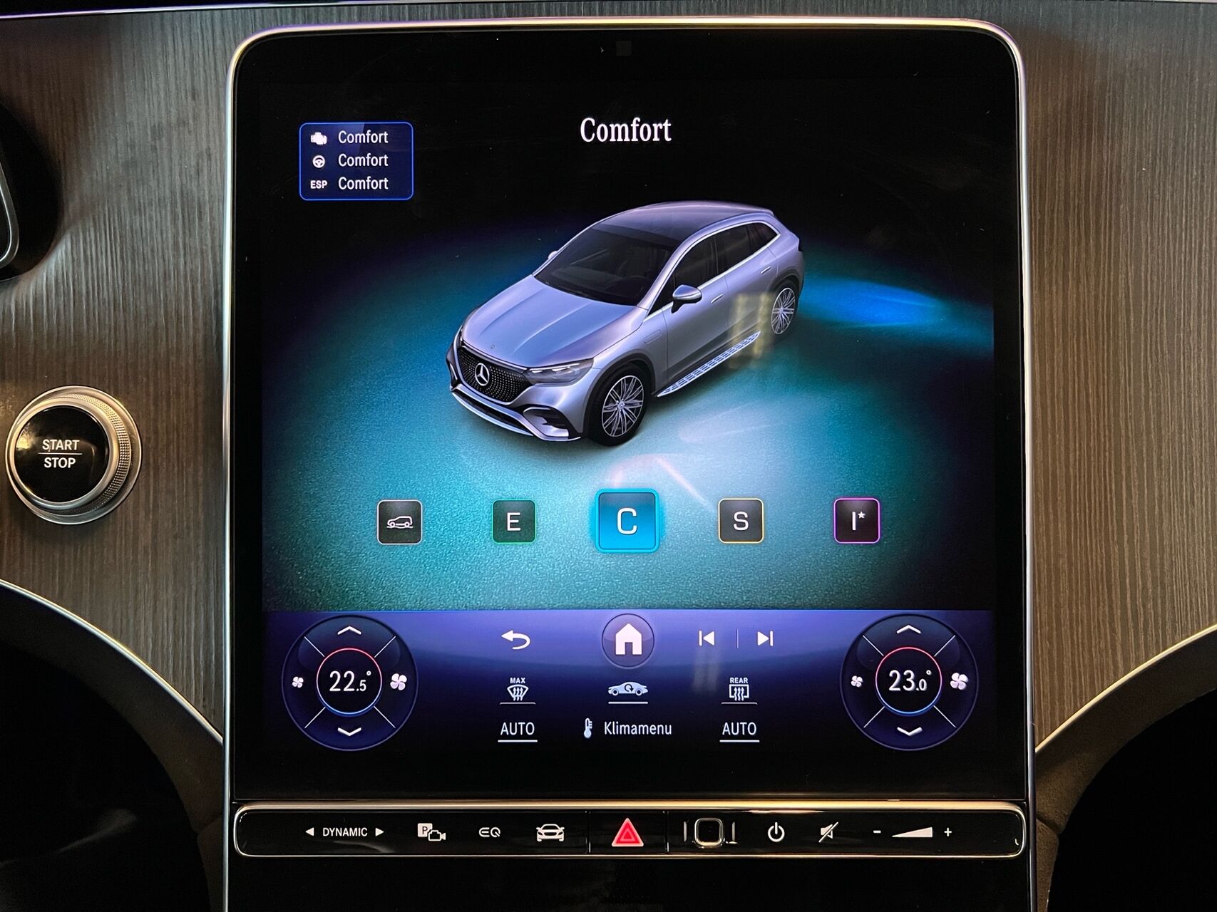 Billede af Mercedes-Benz EQE 350 EL AMG Premium Plus 4Matic 292HK 5d Aut.