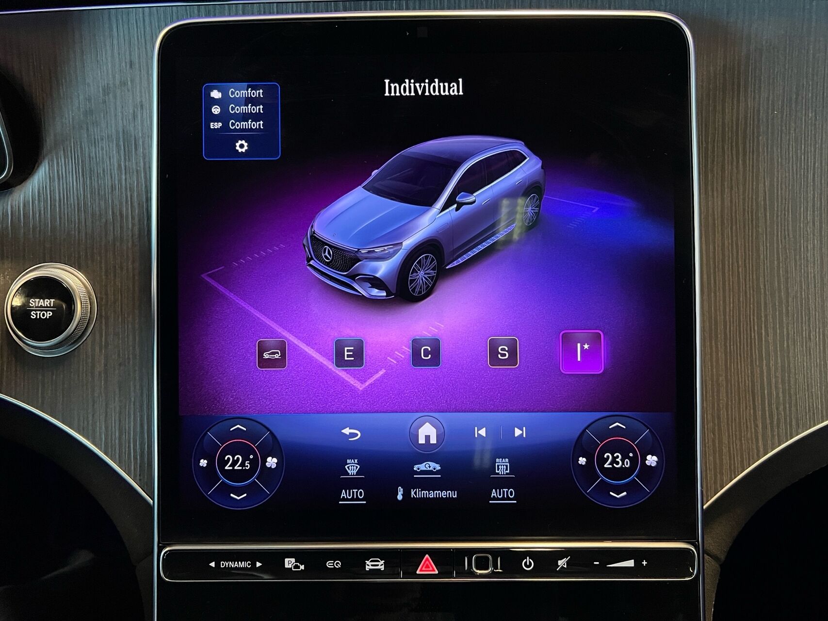 Billede af Mercedes-Benz EQE 350 EL AMG Premium Plus 4Matic 292HK 5d Aut.