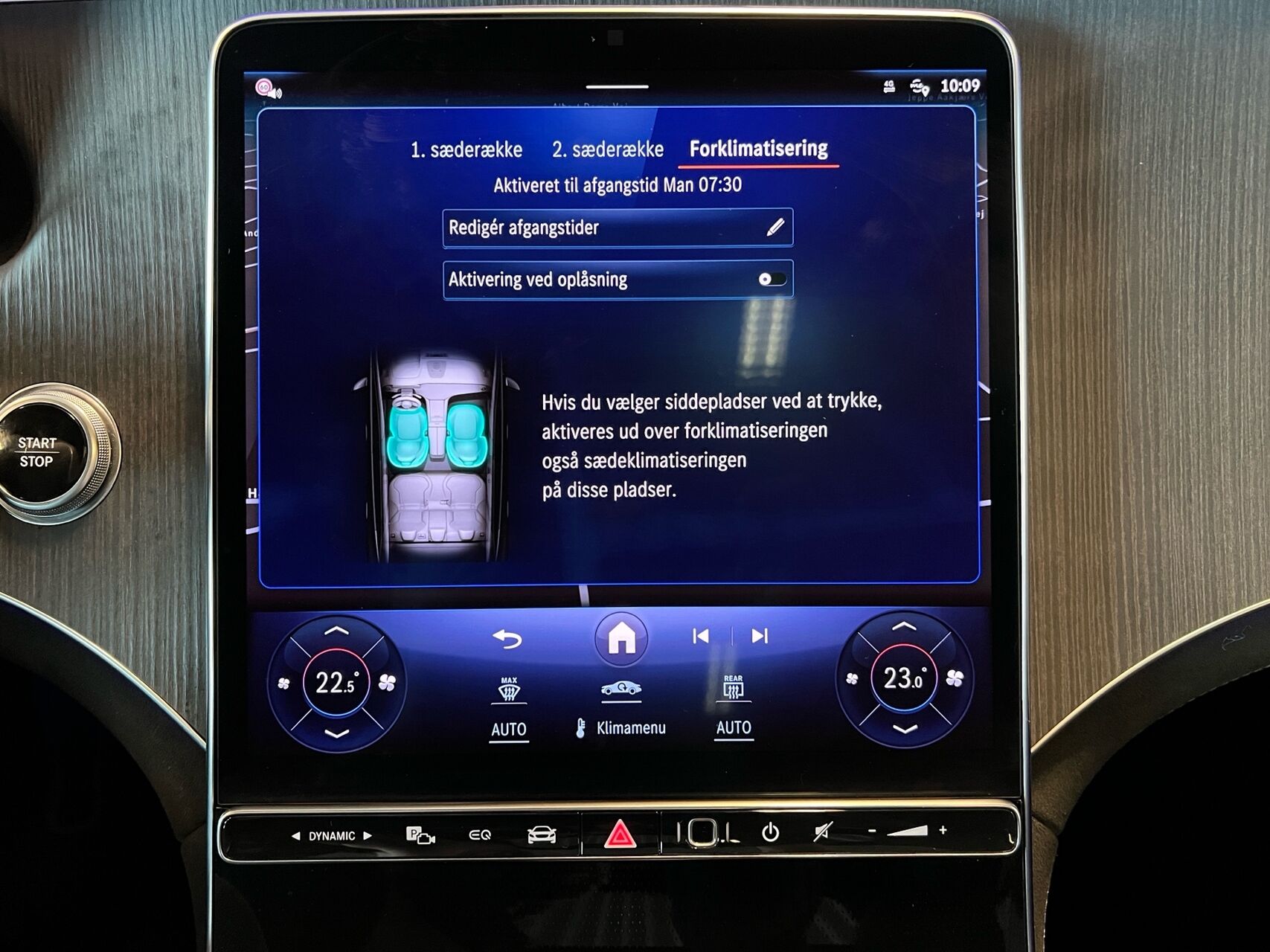 Billede af Mercedes-Benz EQE 350 EL AMG Premium Plus 4Matic 292HK 5d Aut.