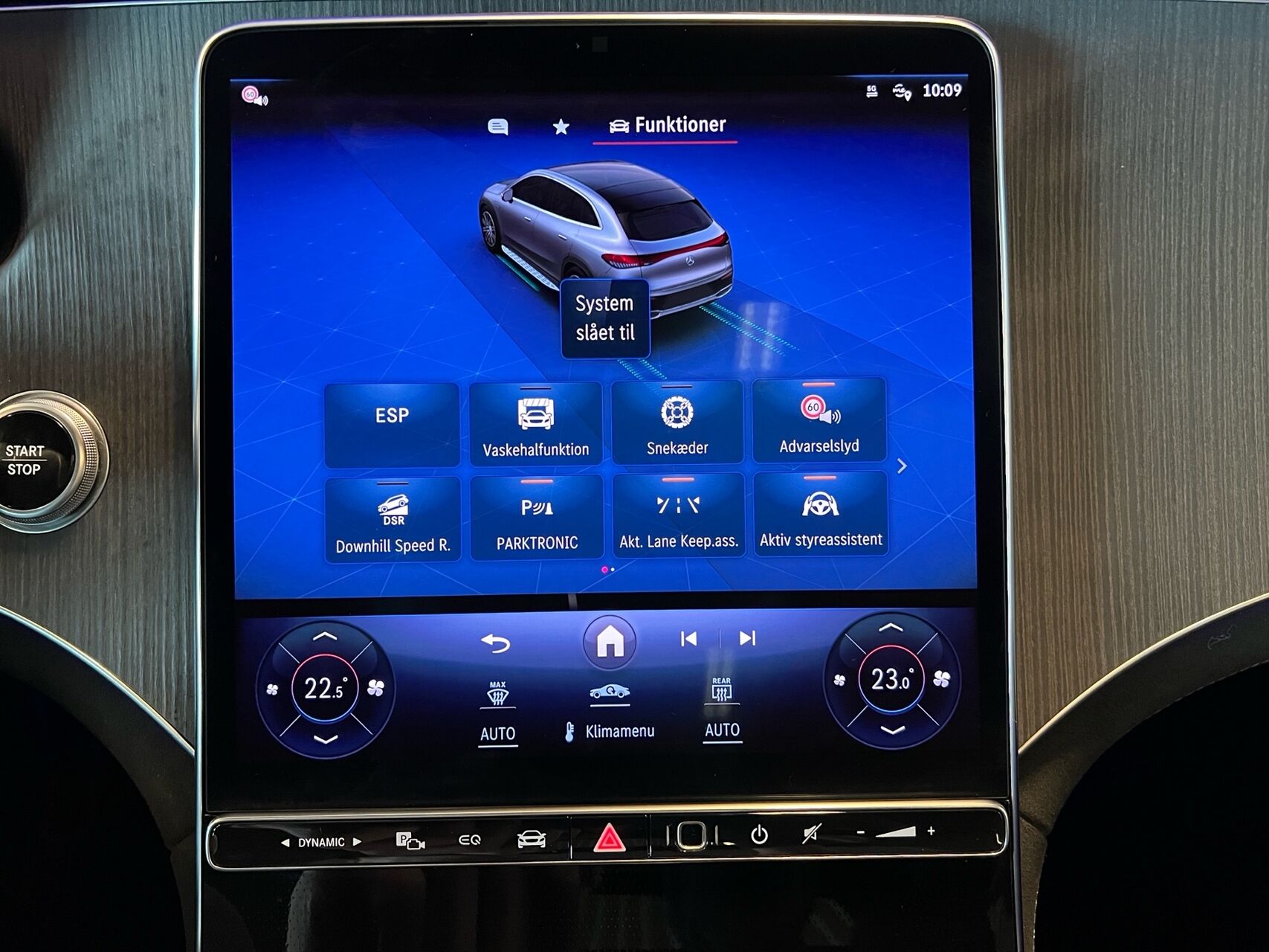 Billede af Mercedes-Benz EQE 350 EL AMG Premium Plus 4Matic 292HK 5d Aut.